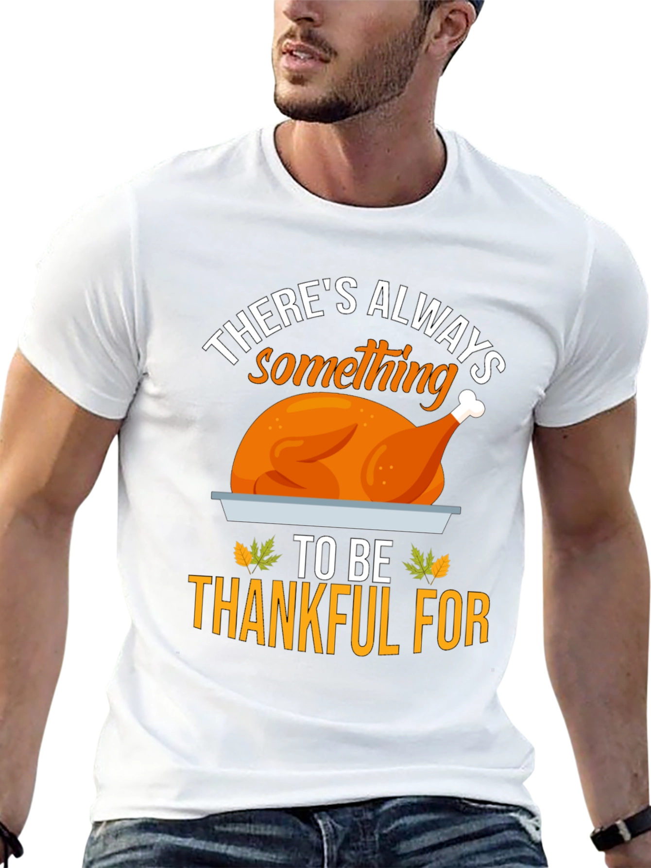 Thanksgiving Turkey Graphic T-Shirt