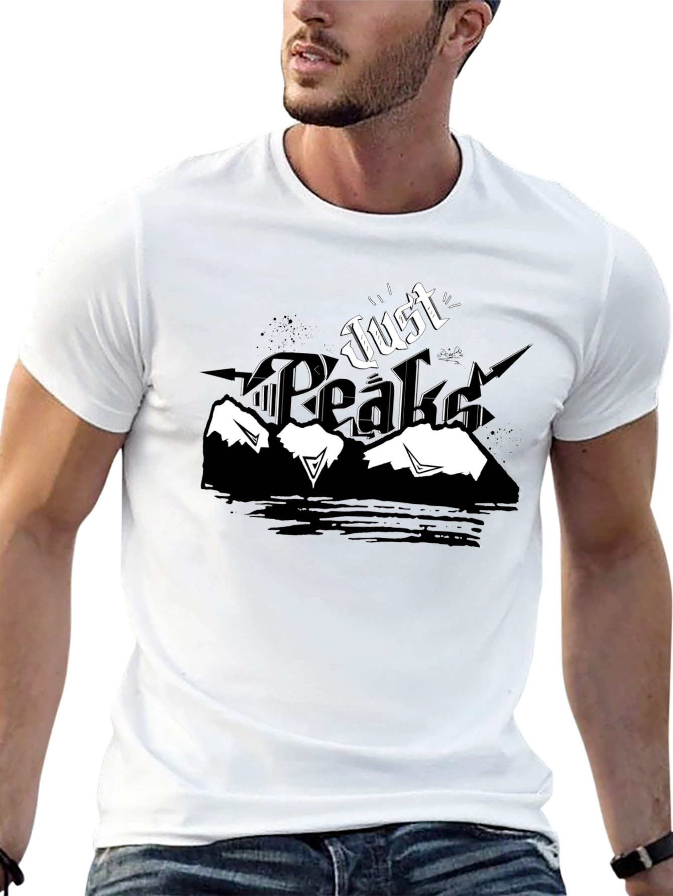 Just Peaked Graphic T-Shirt