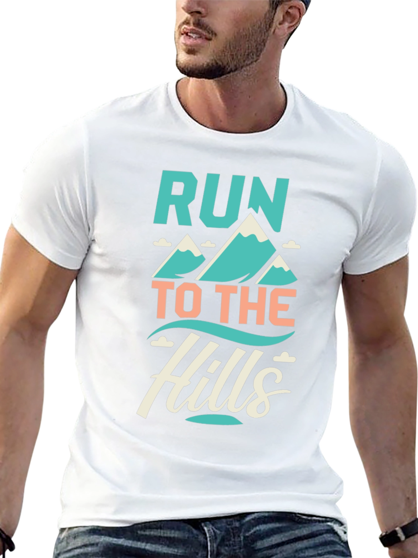 Run To The Hills Graphic Tee