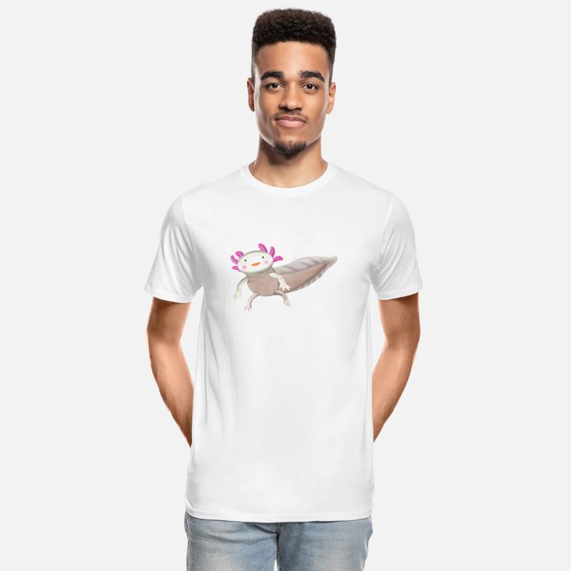 The Axolotl Any Questions dark shirt