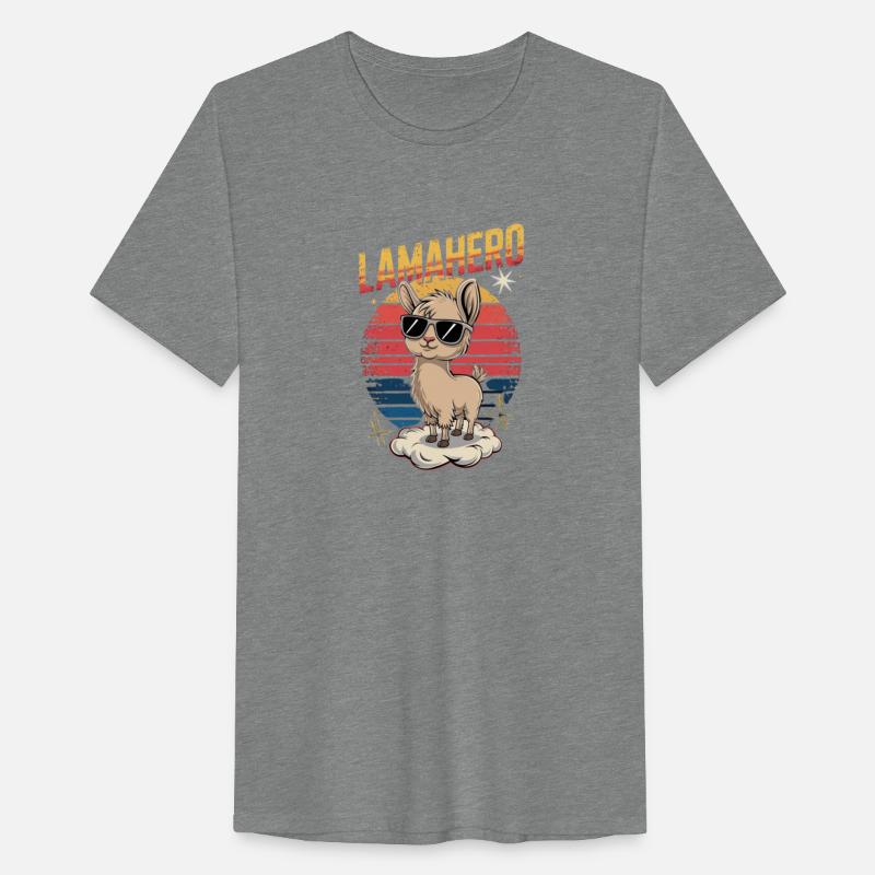 THE BEST T-SHIRT LAMA HERO