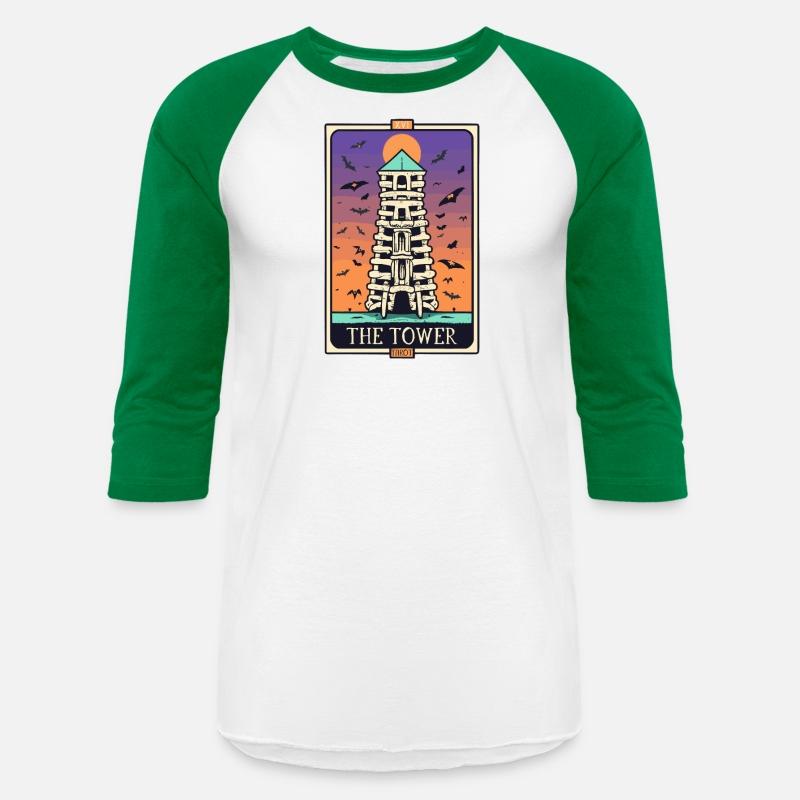 The Tower Tarot Skeleton Halloween Style