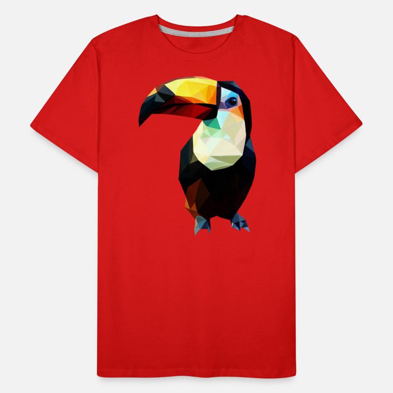 Toucan in Polygon Style