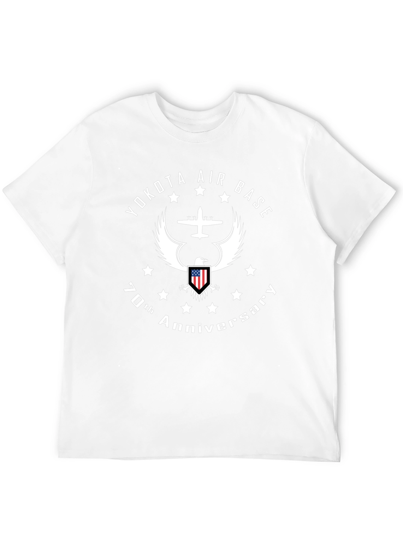 Yokota Air Base 70th Anniversary Black T-Shirt
