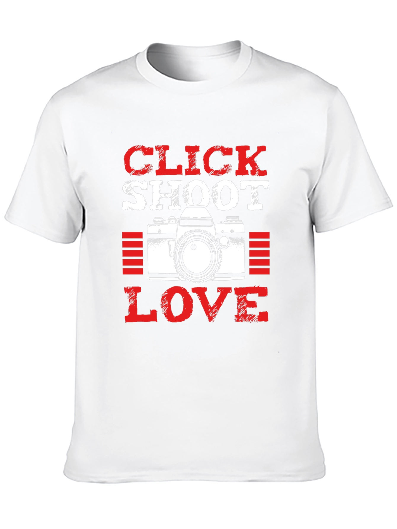 Click Shoot Love Photographer T-Shirt