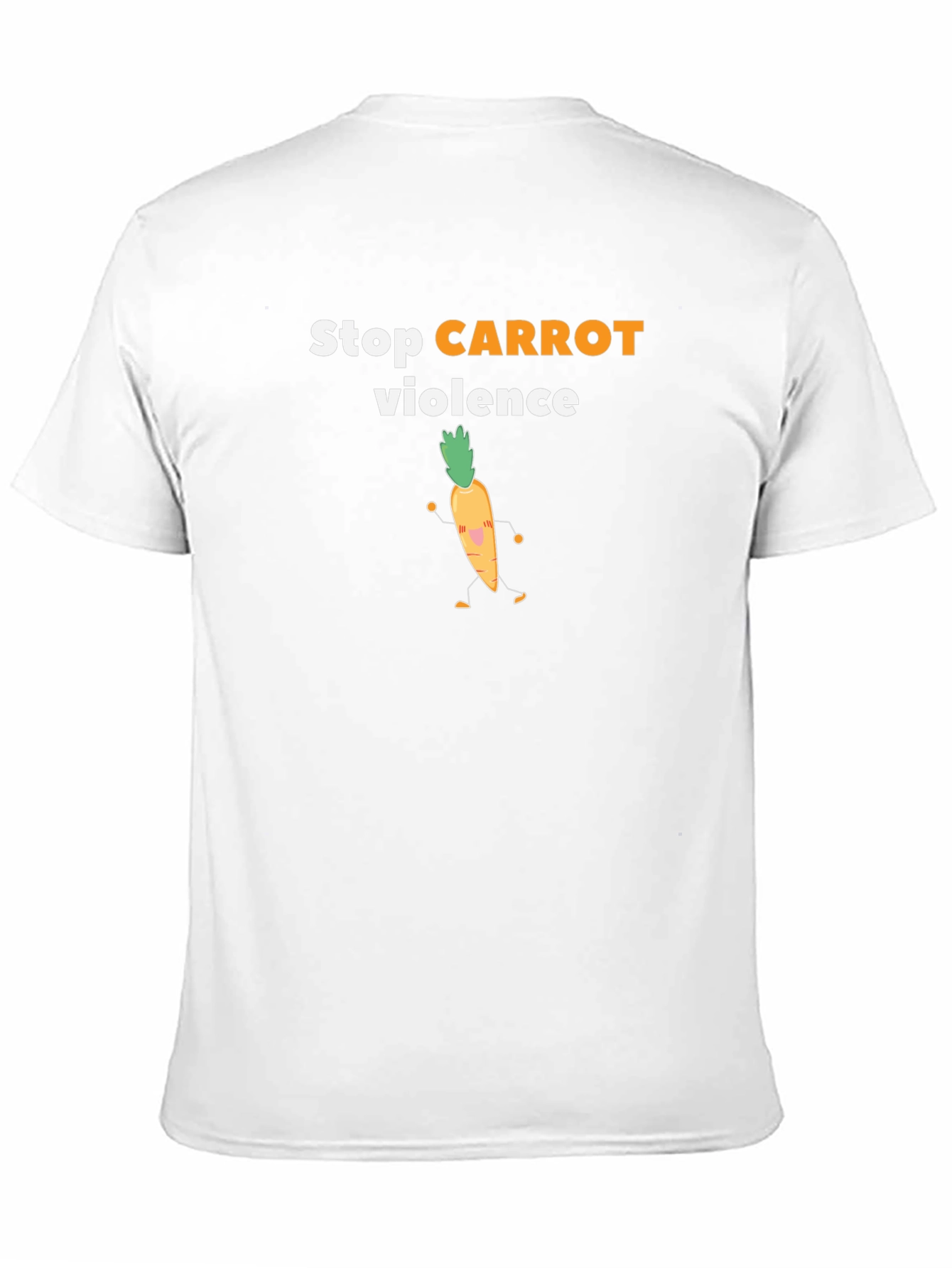 Stop Carrot Violence Graphic Tee