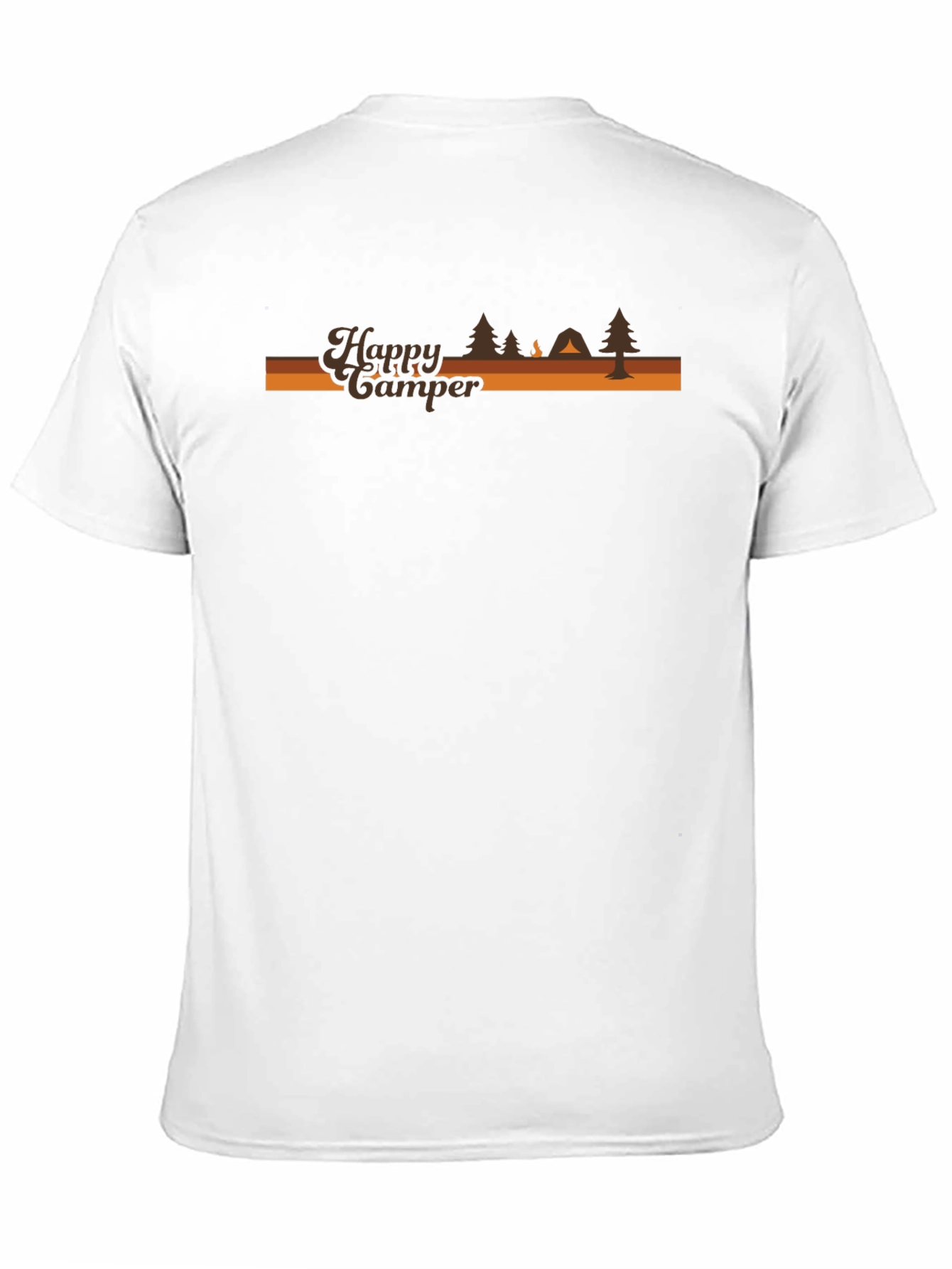 Happy Camper Camping Adventure Graphic T-Shirt
