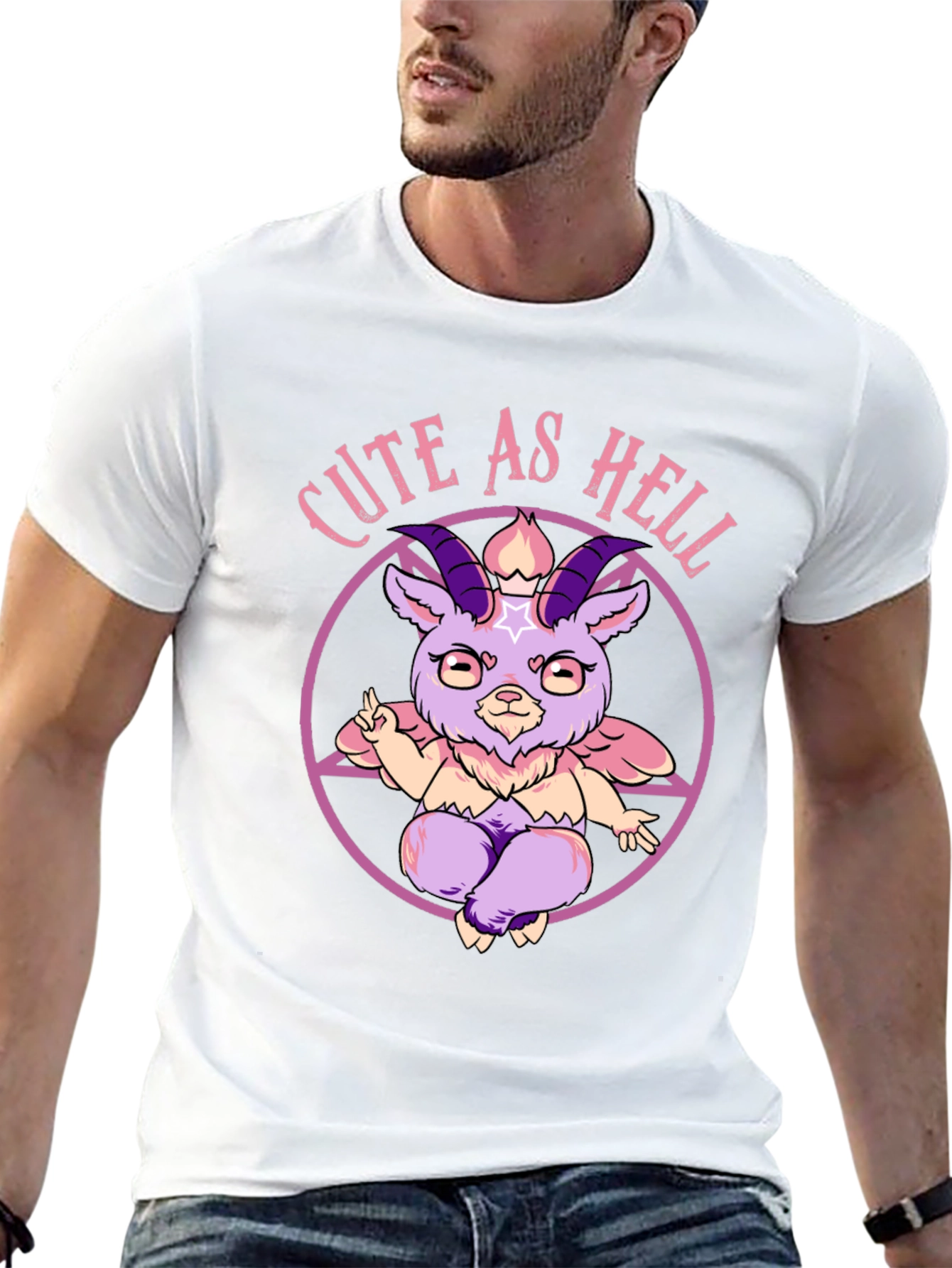 Cute As Hell Baphomet T-Shirt