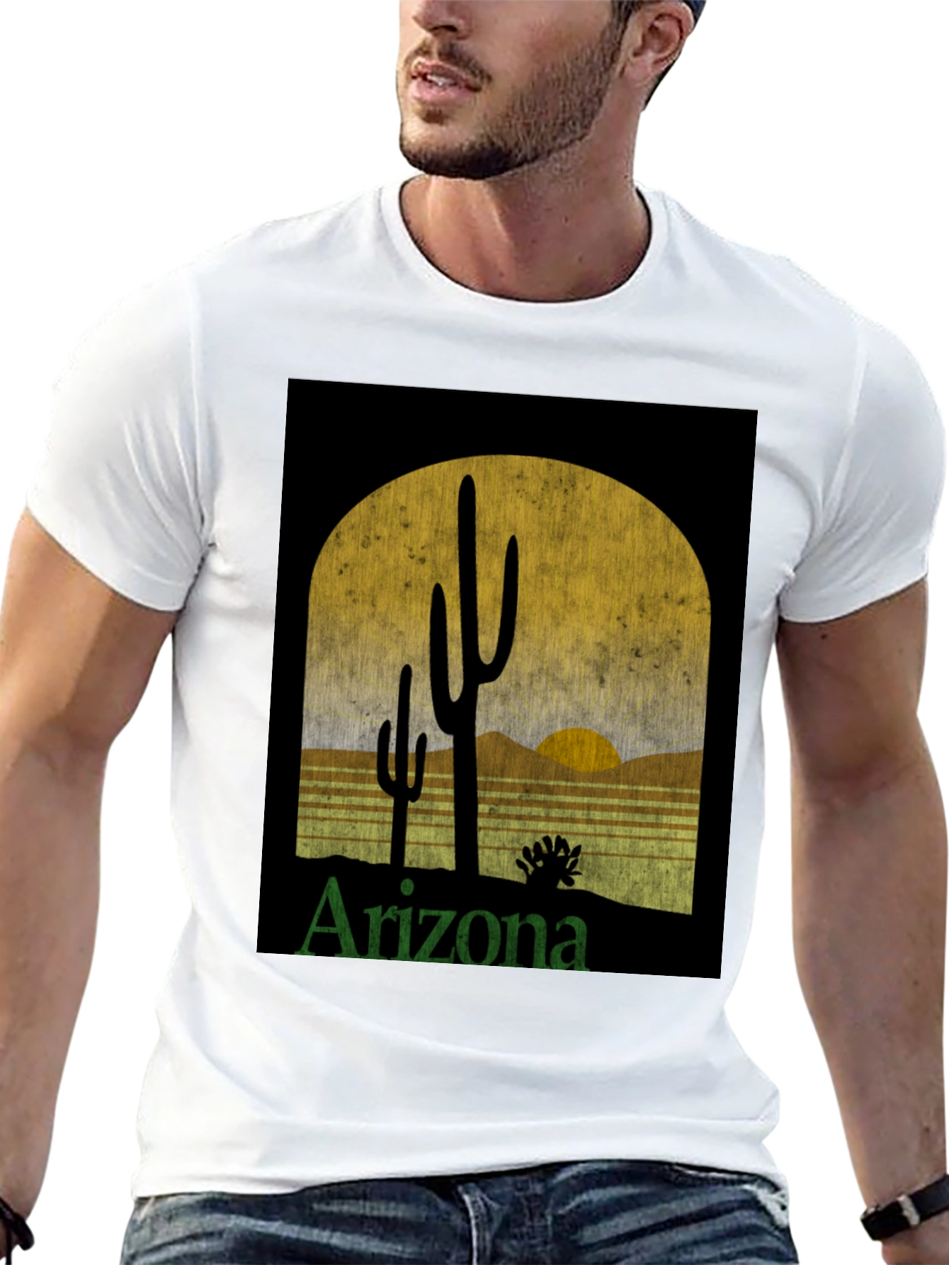 Arizona Cactus Desert Graphic Tee