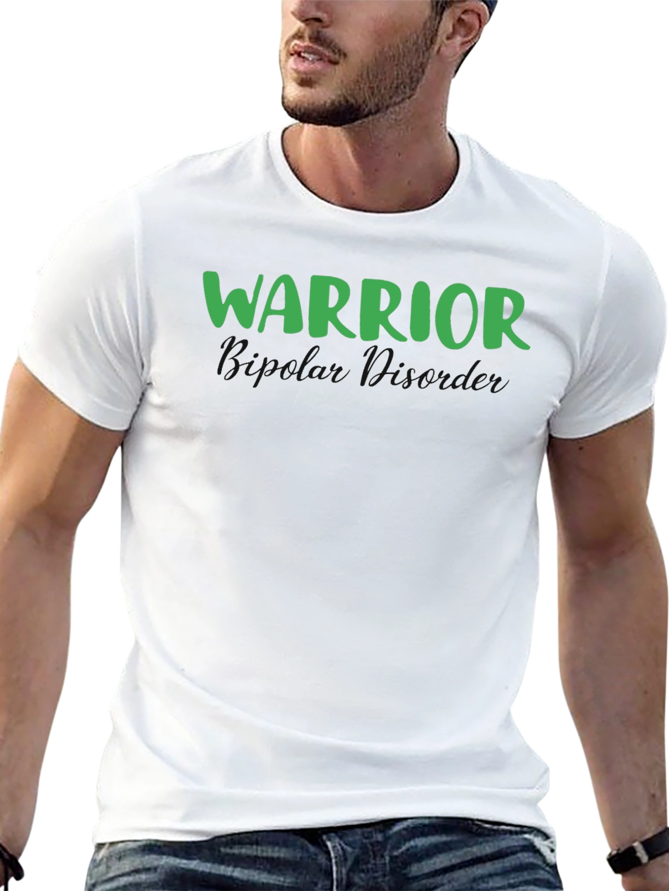 Warrior Graphic Tee - Soft Cotton Blend