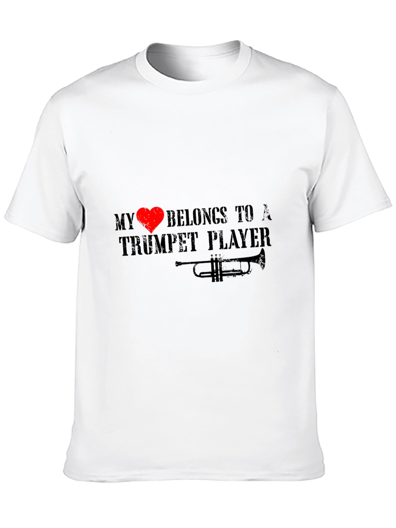 My Heart Belongs to a Trumpet Player T-Shirt