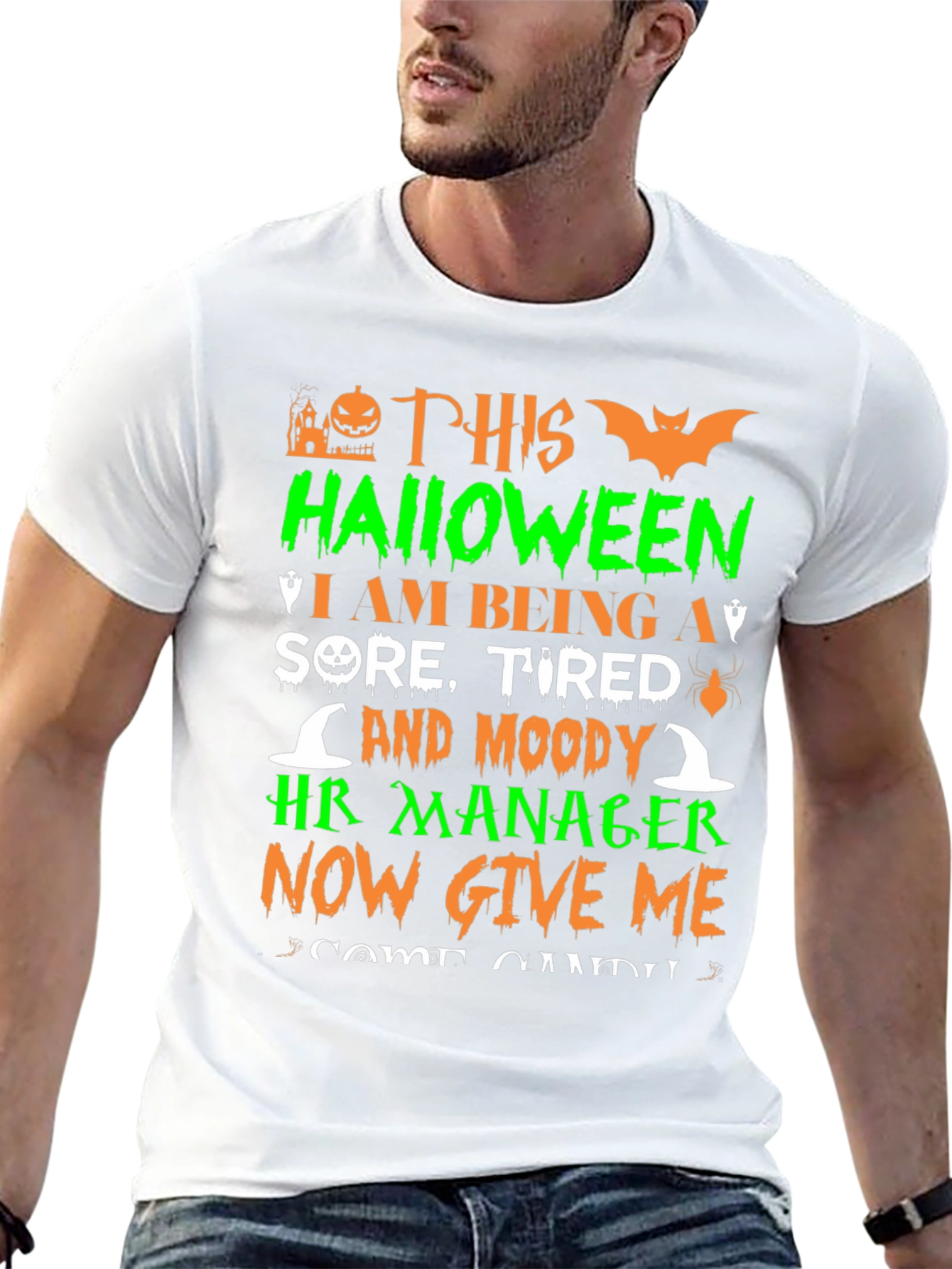 Funny Halloween HR Manager T-Shirt