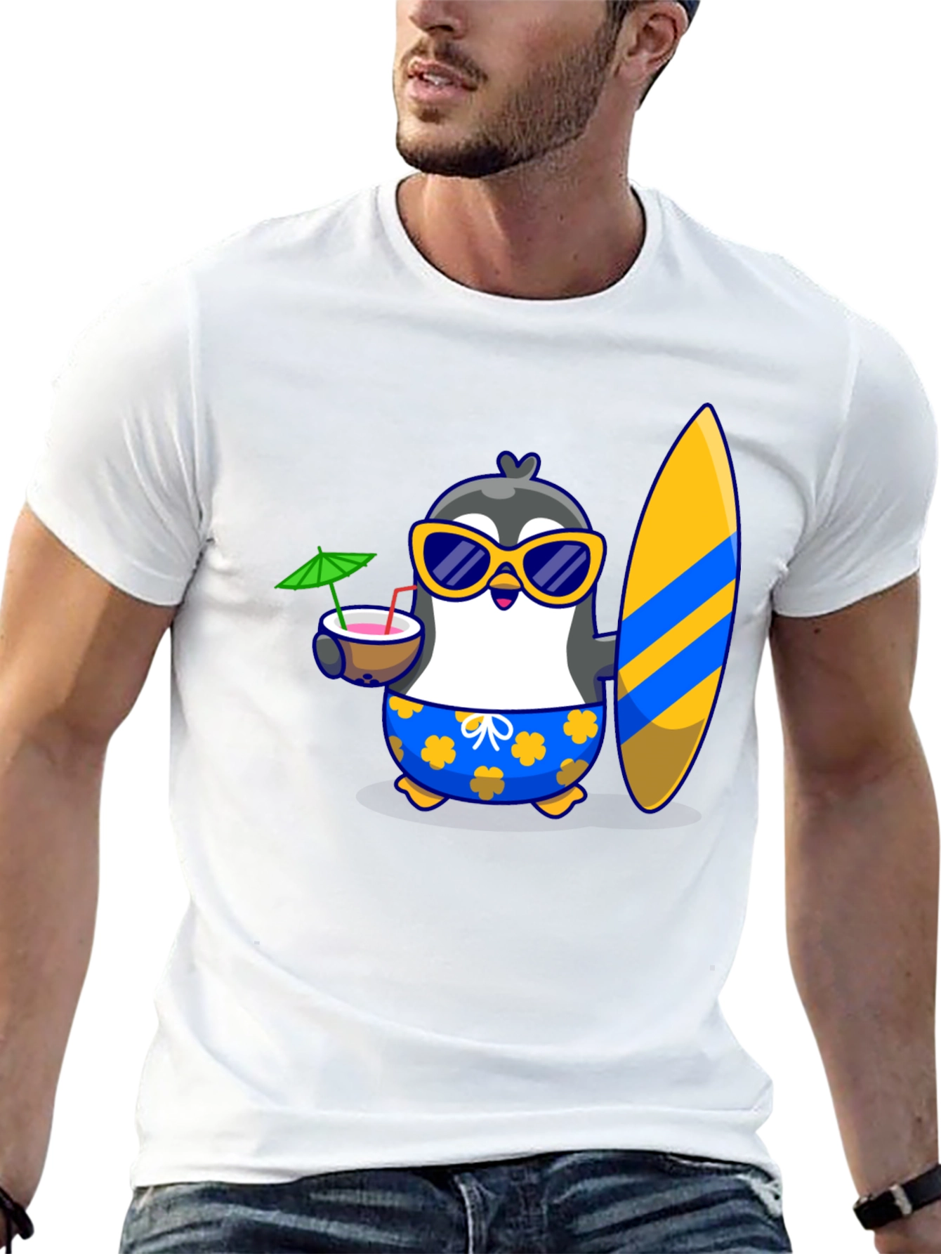 Penguin Summer Vibes T-Shirt