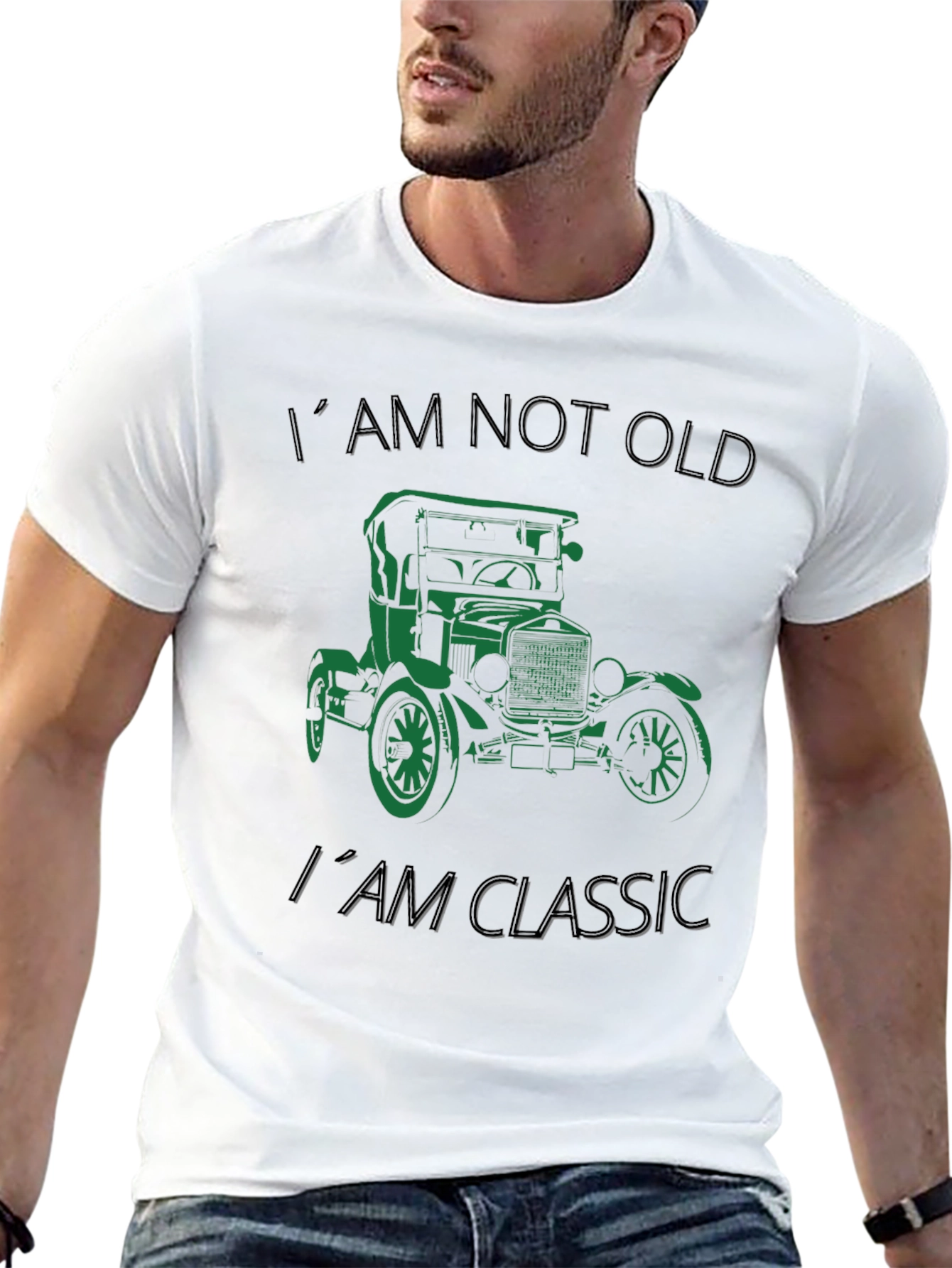 Classic Car T-Shirt - Im Not Old Im Classic