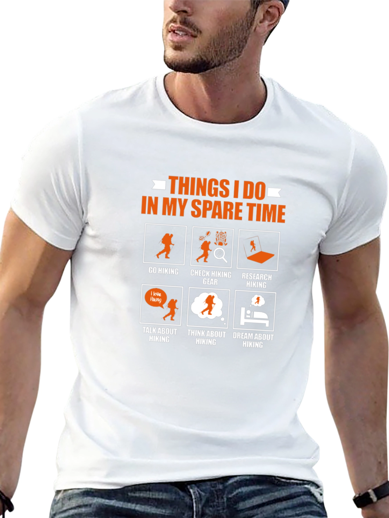 Hiking Spare Time T-Shirt - Hikers Lifestyle Apparel