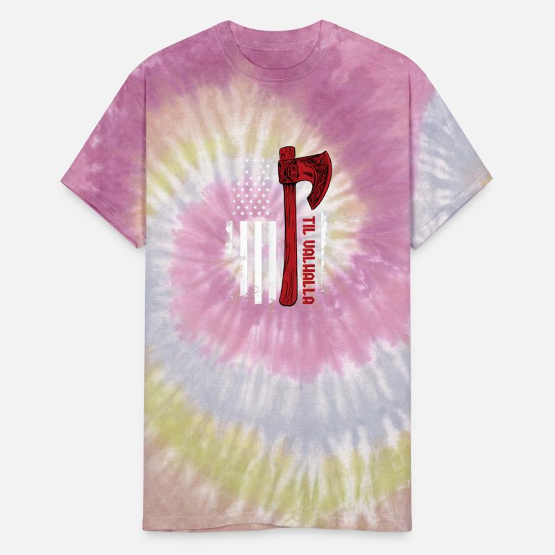 Viking Axe Flag Til Valhalla Norse Mythology