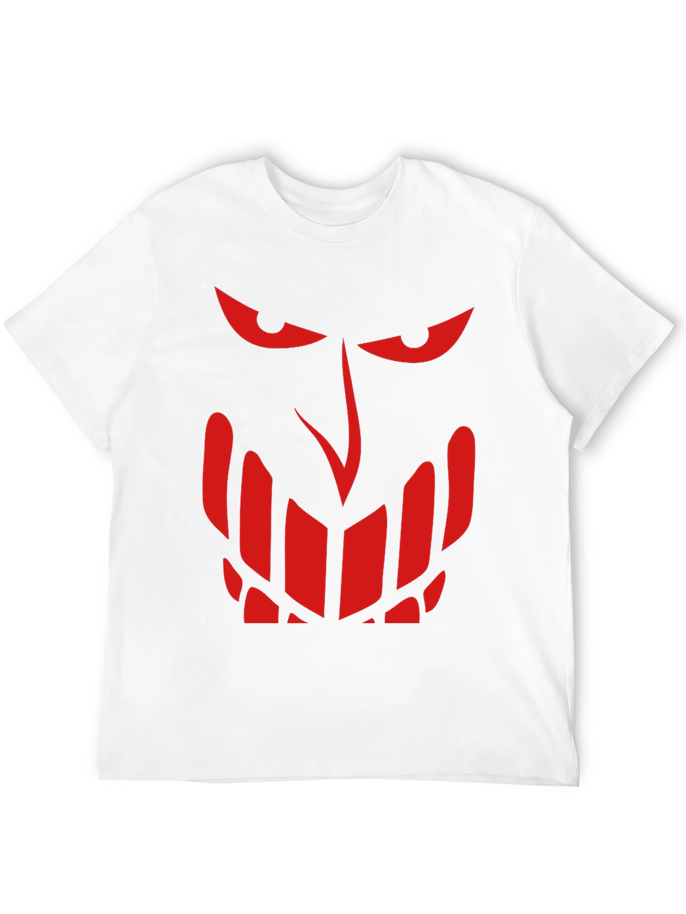 Mens Graphic Tee - Villain Face - Black