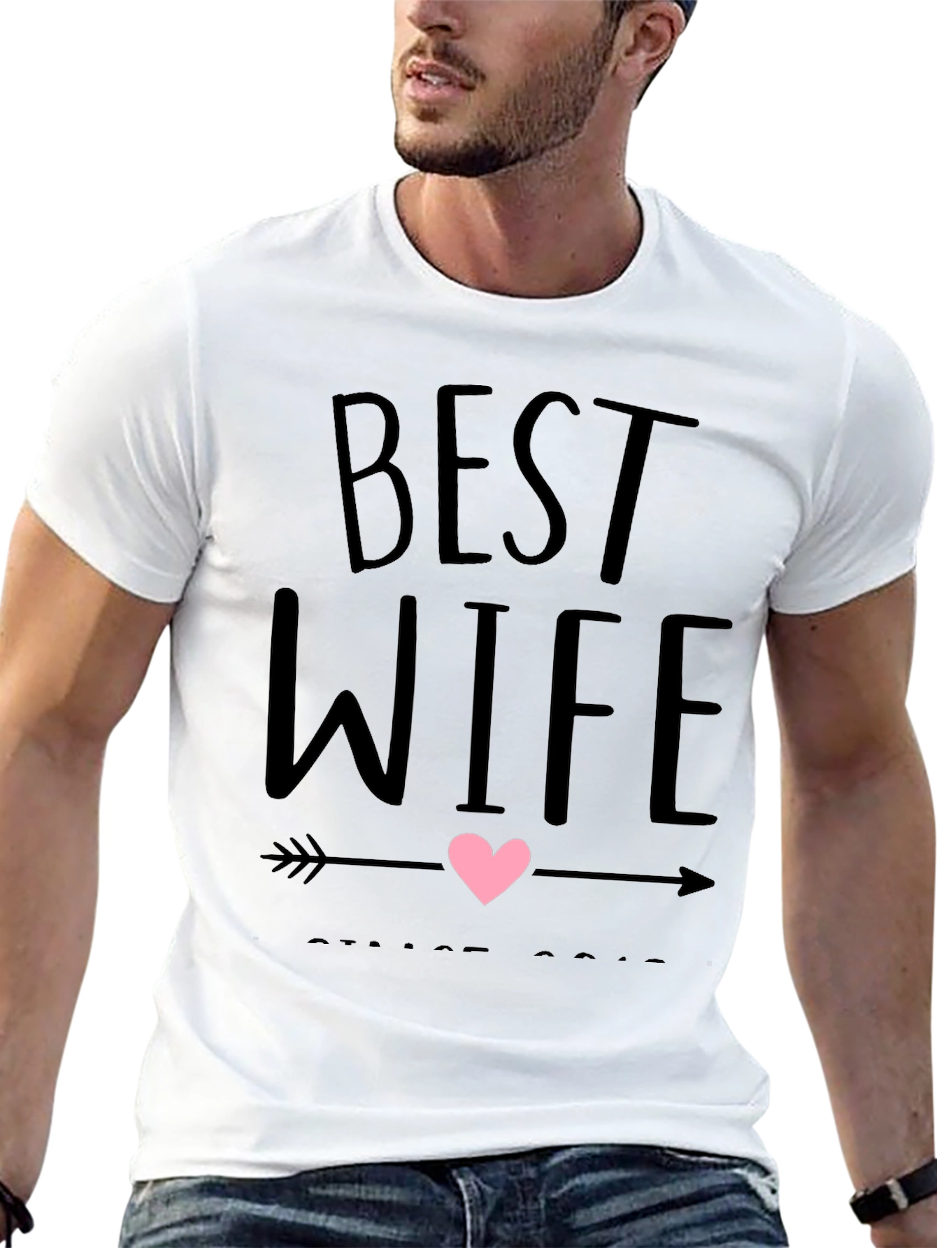 Best Wife T-Shirt - Cute Anniversary Gift