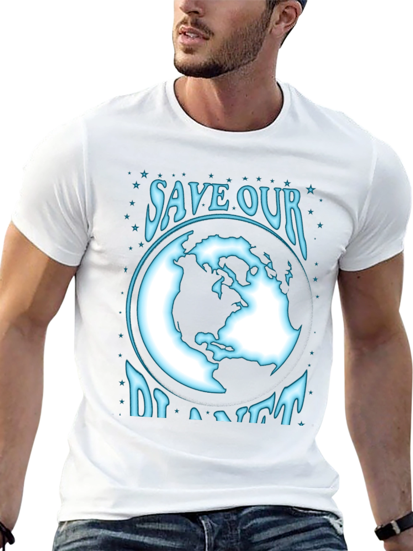 Save Our Planet Graphic T-Shirt