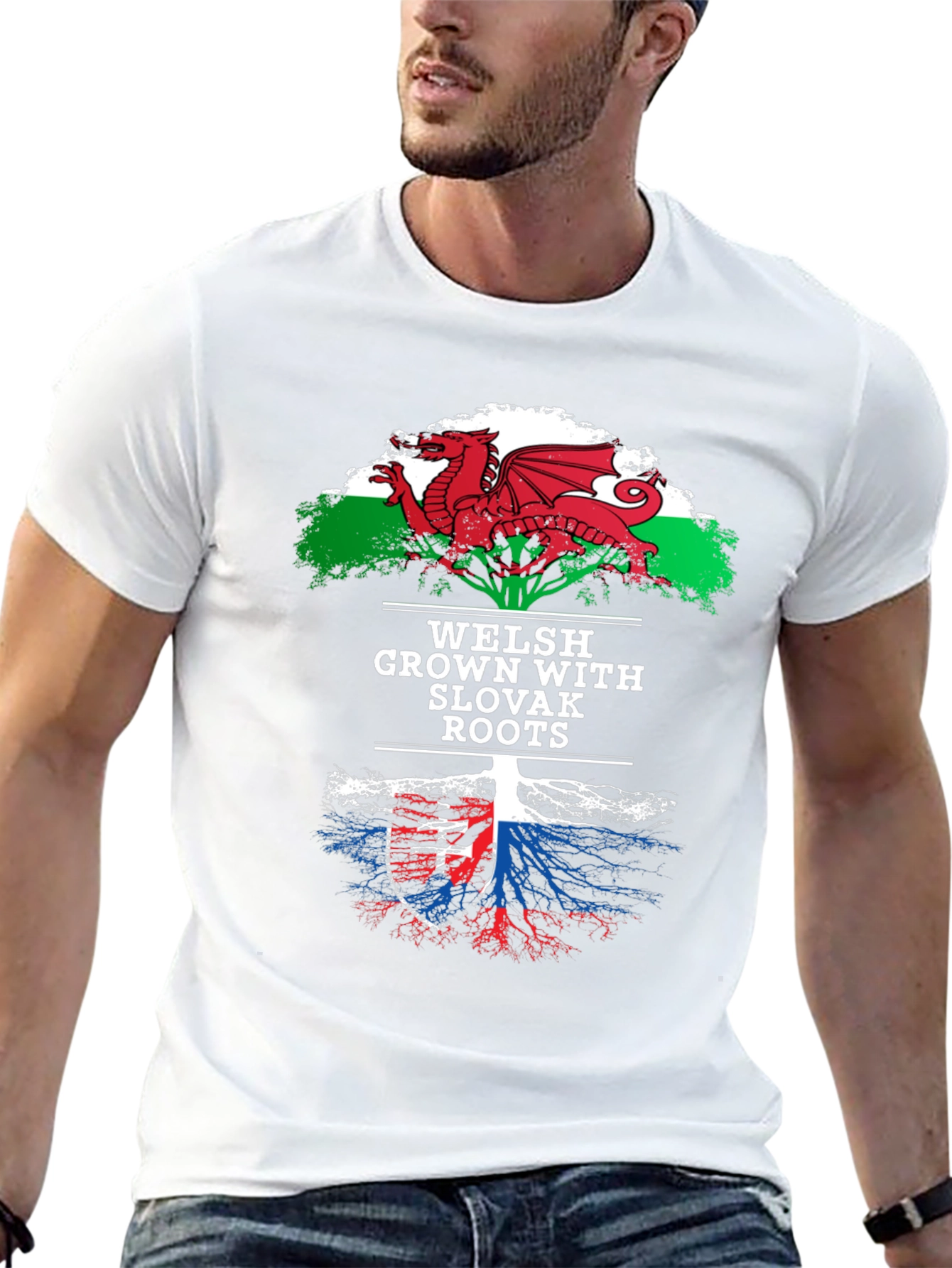 Welsh Slovak Roots T-Shirt