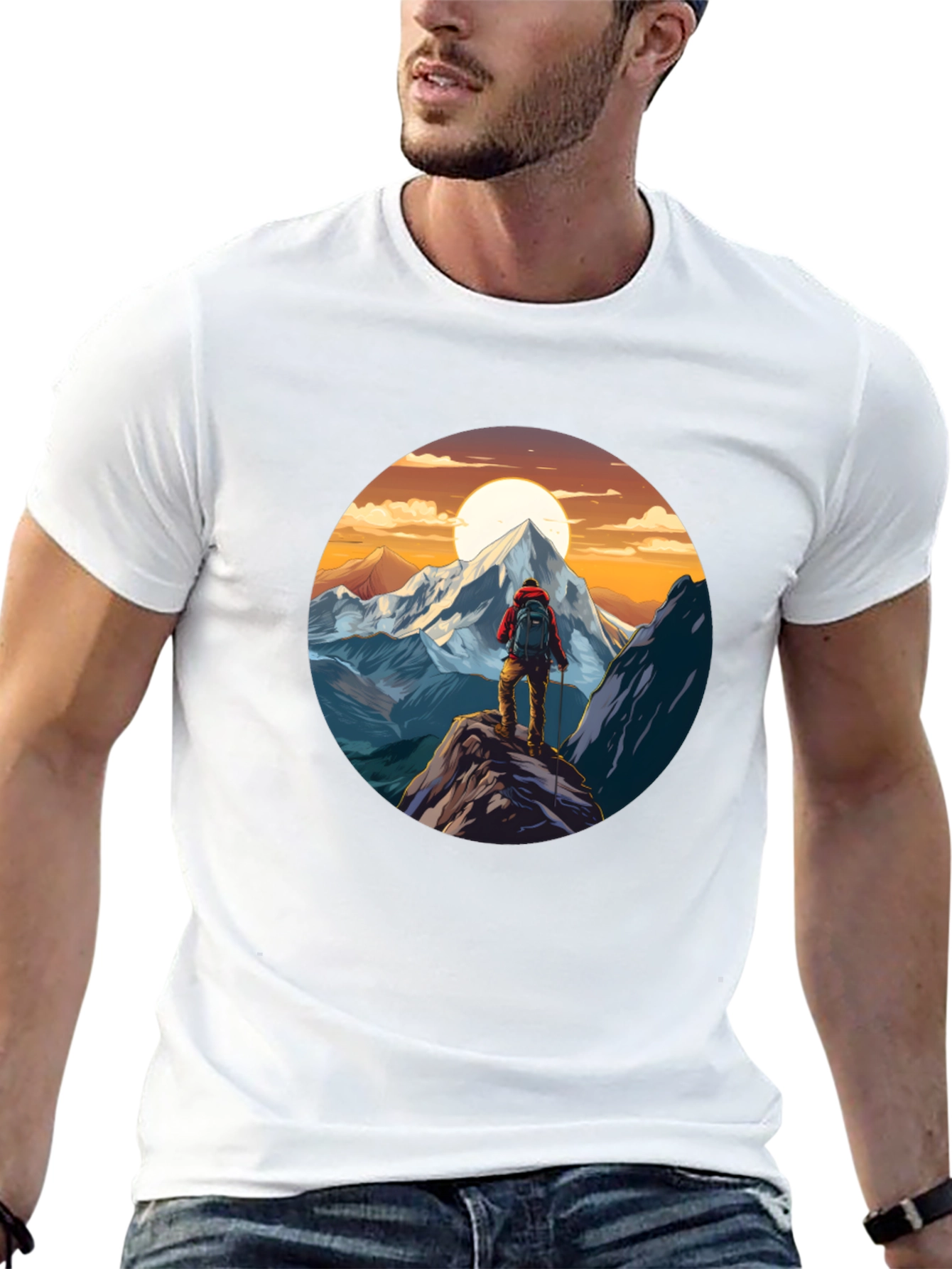 Mountain Climber Graphic Tee - Adventure Awaits