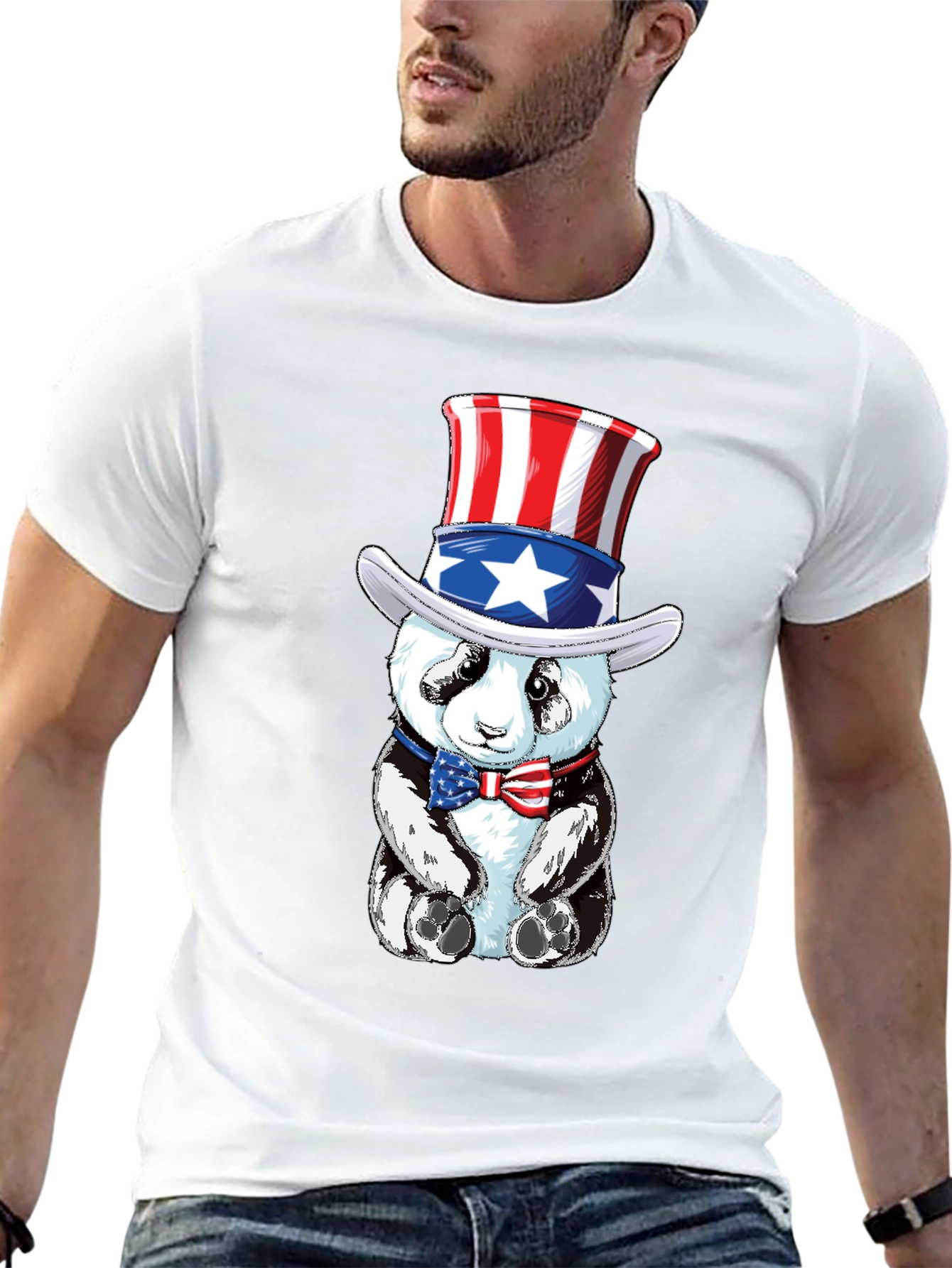 Patriotic Panda T-Shirt