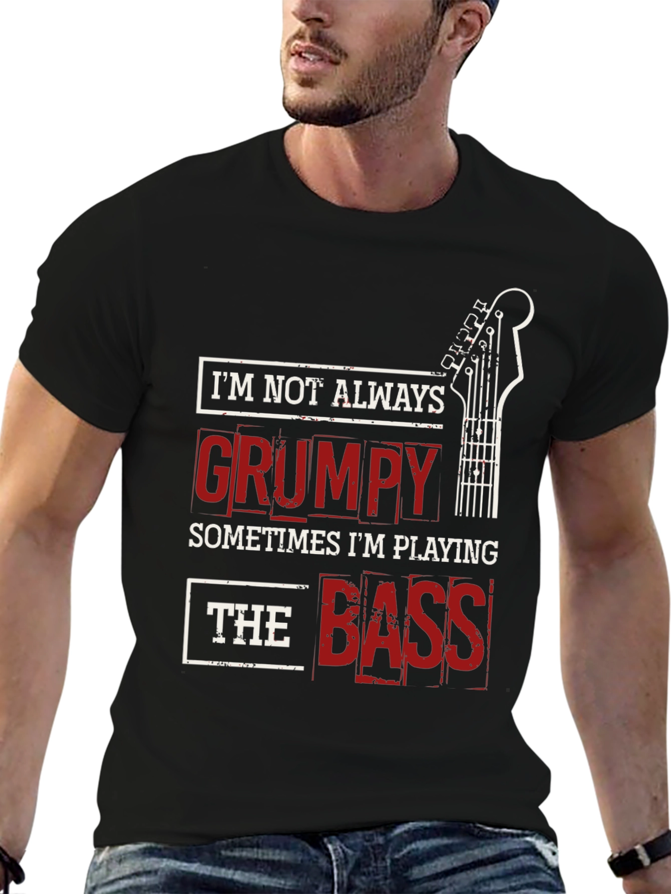 Grumpy Bass Player T-Shirt