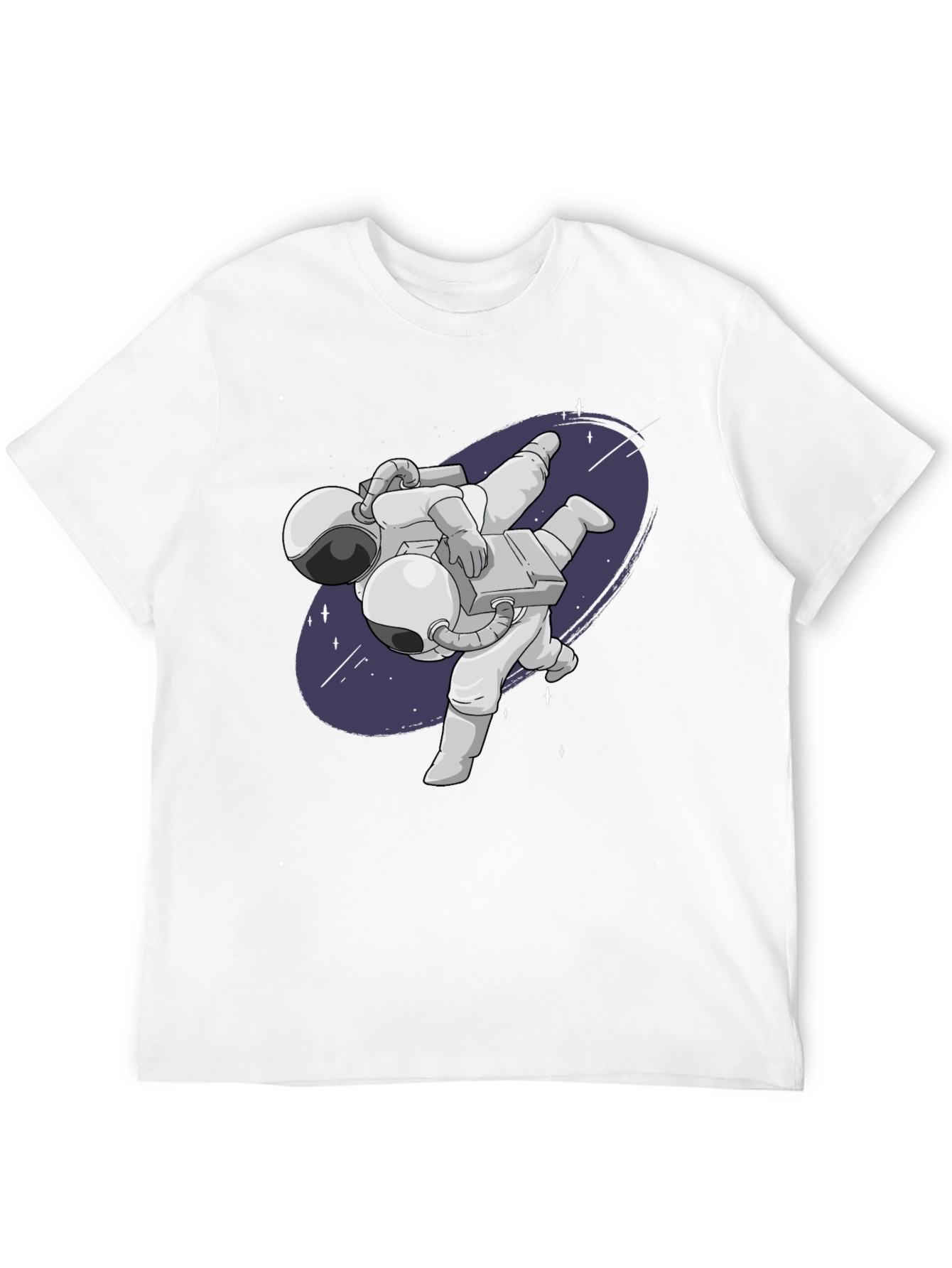 Astronaut Judo Black T-Shirt