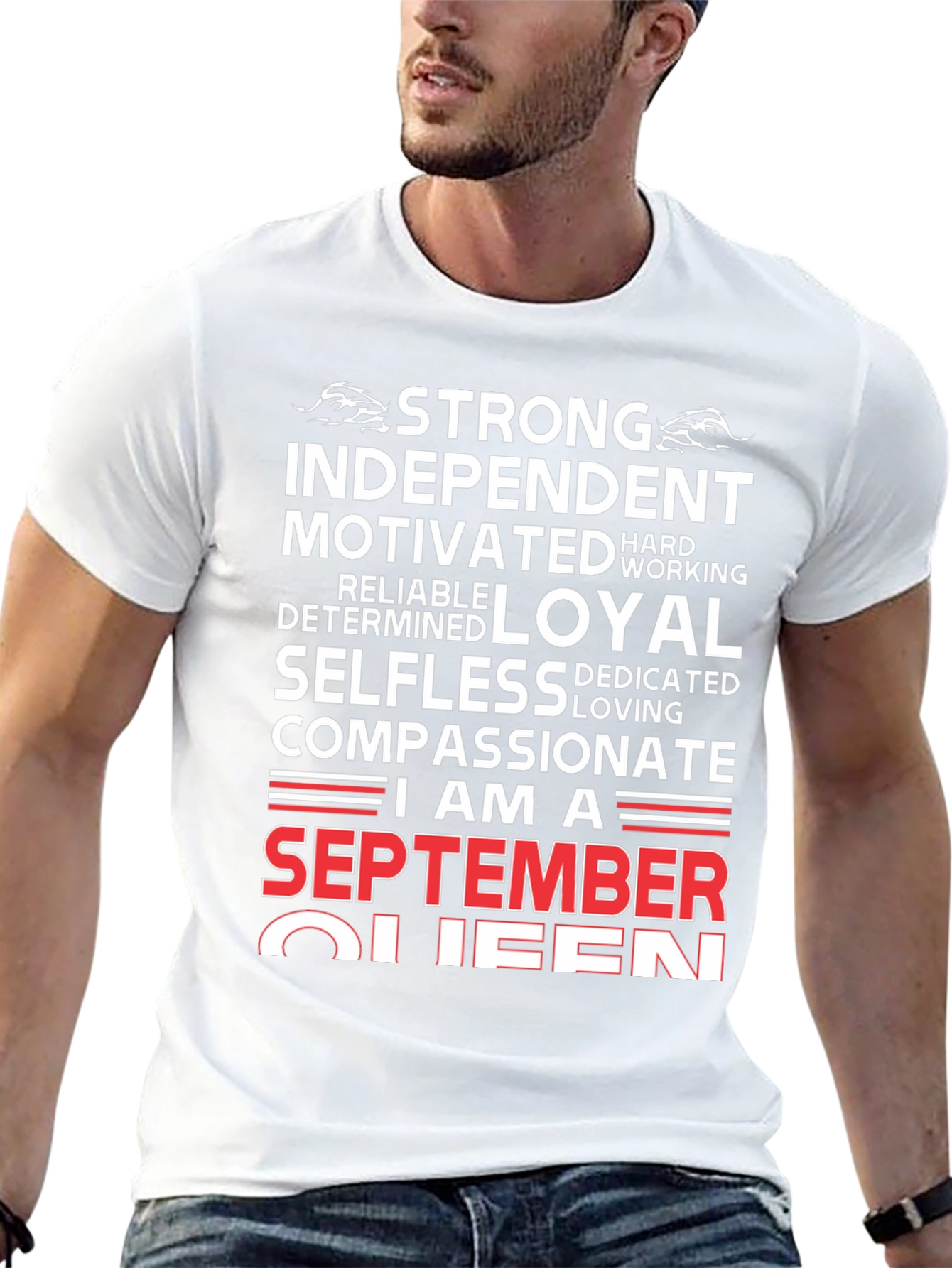 September Queen Graphic T-Shirt - Strong Independent Woman