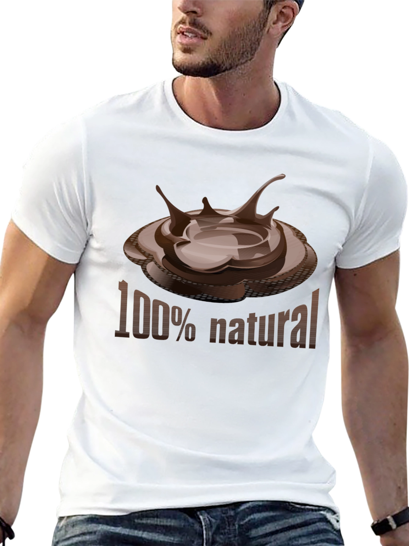 100% Natural Chocolate T-Shirt