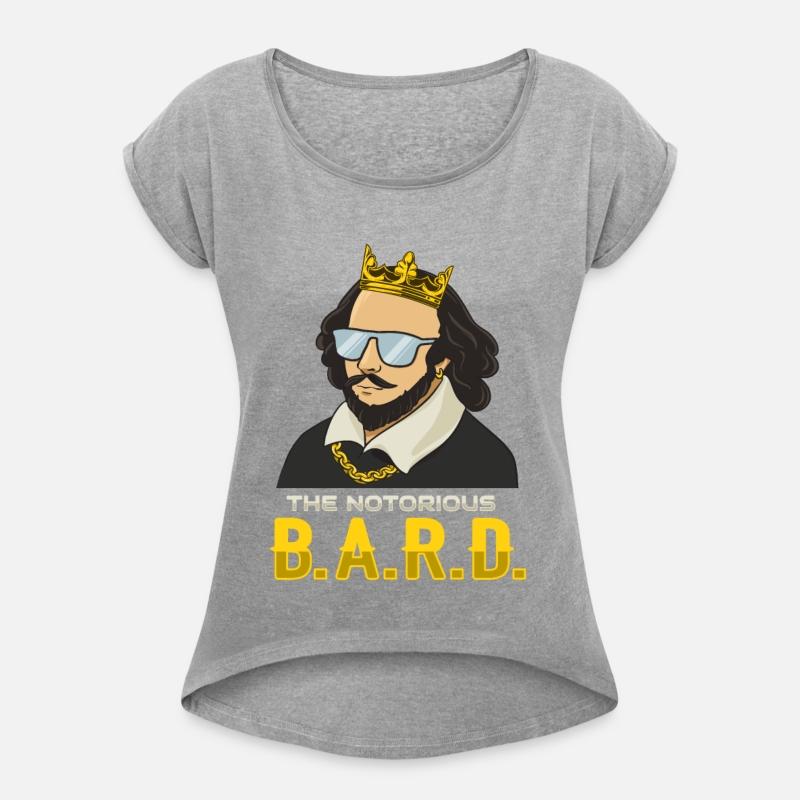 William Shakespeare with Crown Design