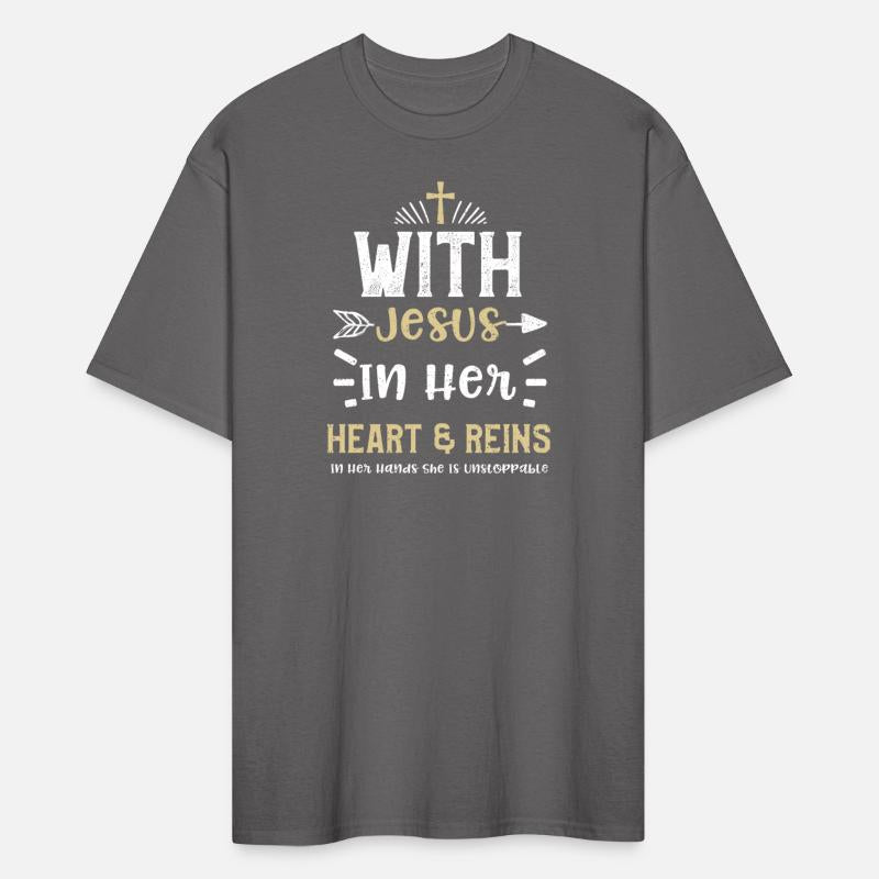 With Jesus In Her Heart & Reins...