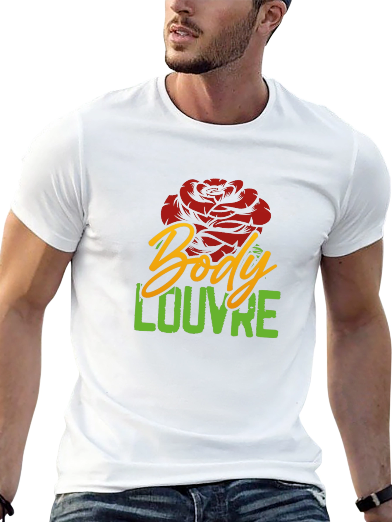 Body Louvre Black Graphic Tee