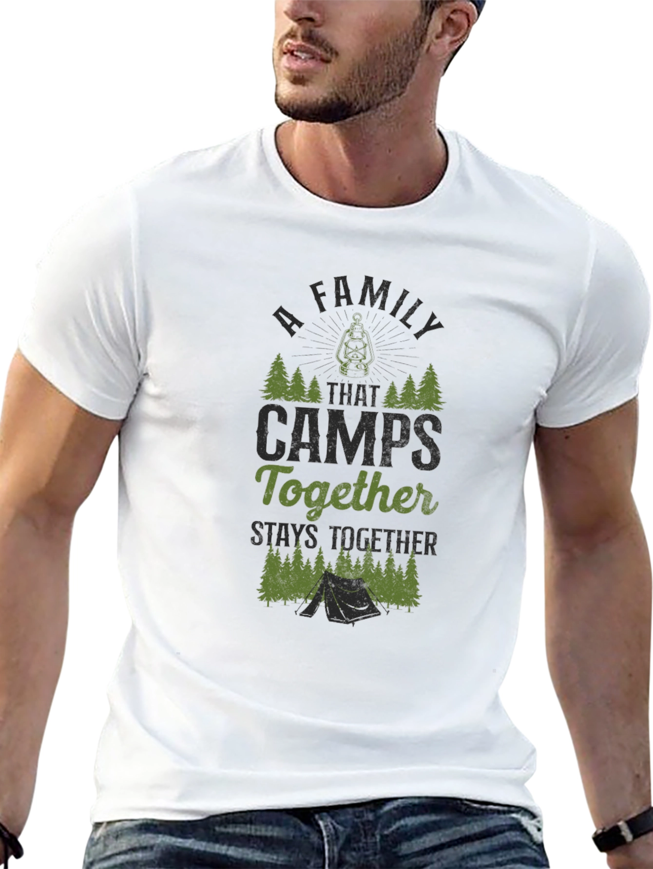 Family Camping Together T-Shirt