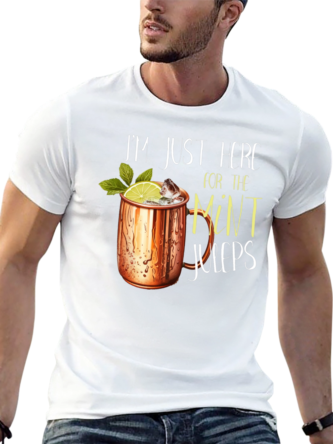 Mint Julep T-Shirt - Novelty Graphic Tee
