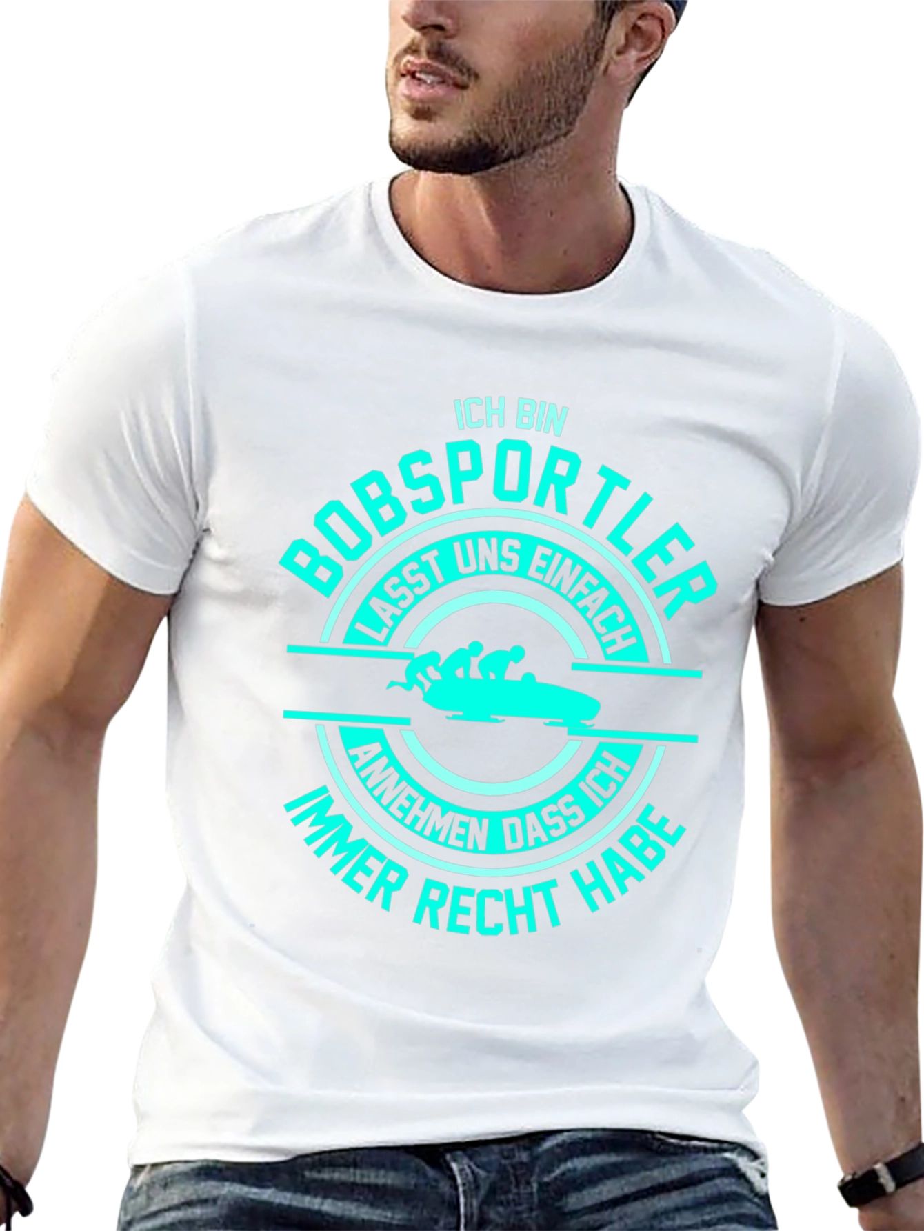 Ich Bin Bobsportler Graphic Tee