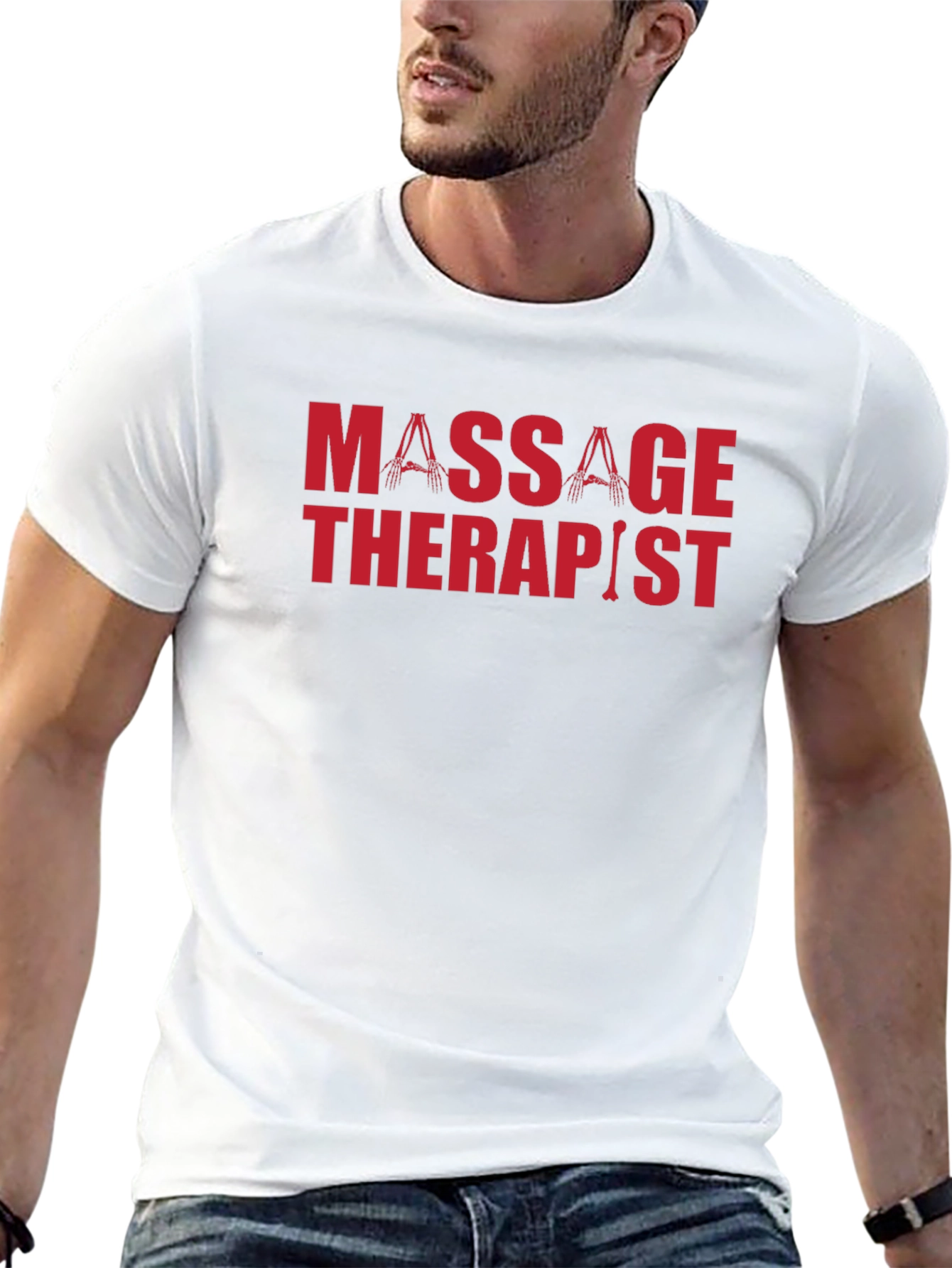 Massage Therapist Graphic Tee - Black Unisex