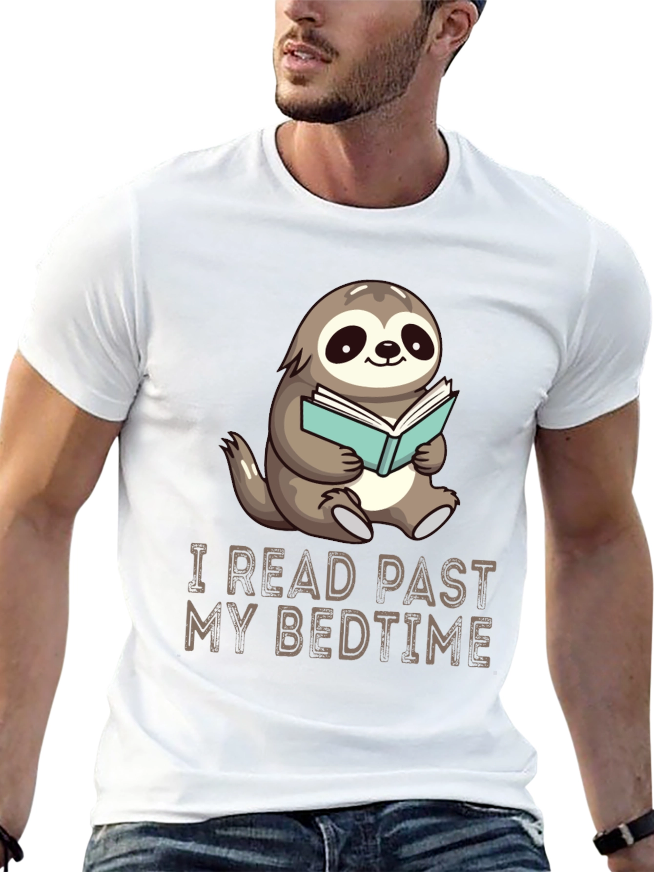 I Read Past My Bedtime Sloth T-Shirt
