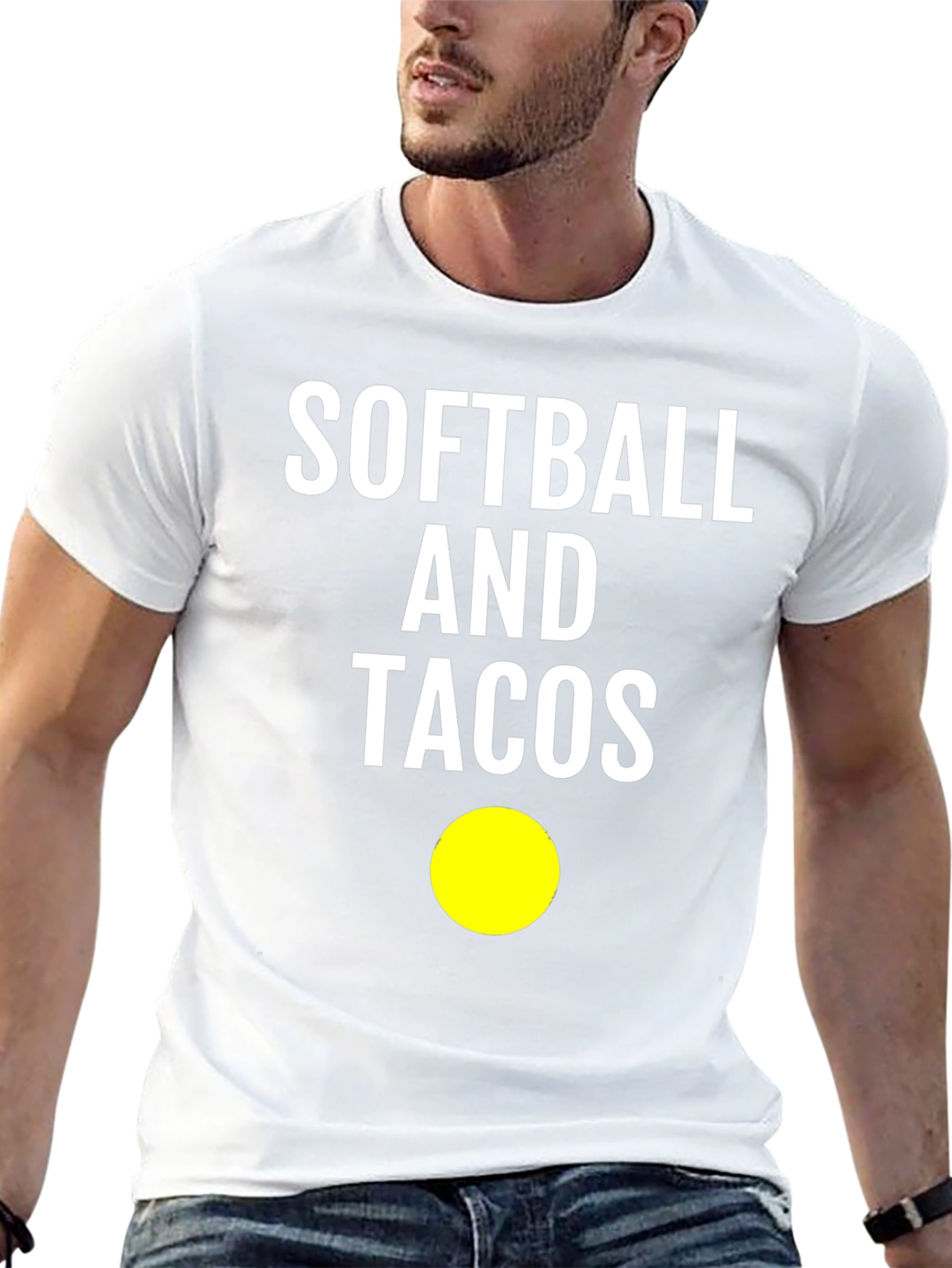 Softball and Tacos Graphic T-Shirt