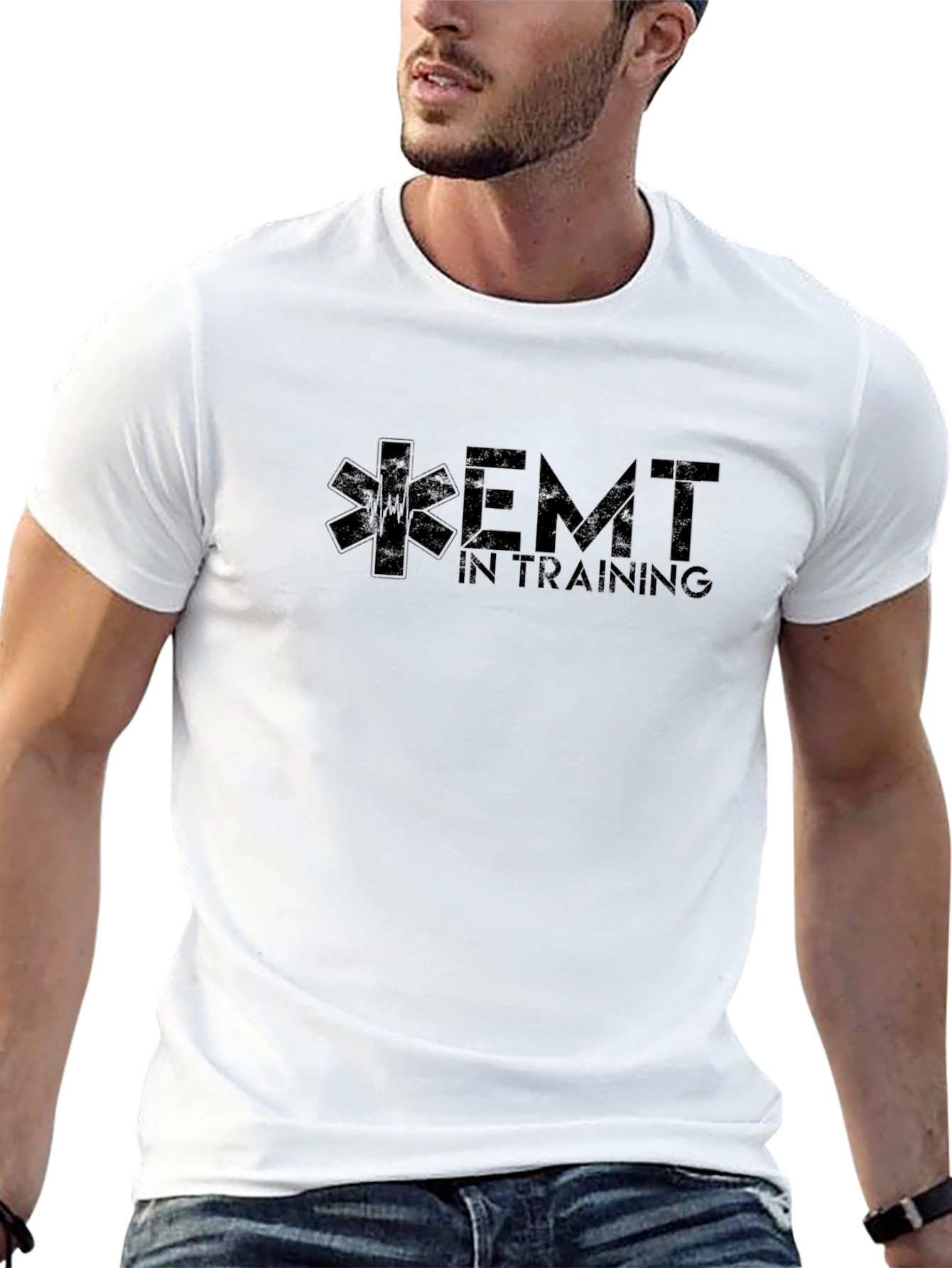 EMT in Training Graphic T-Shirt - Black
