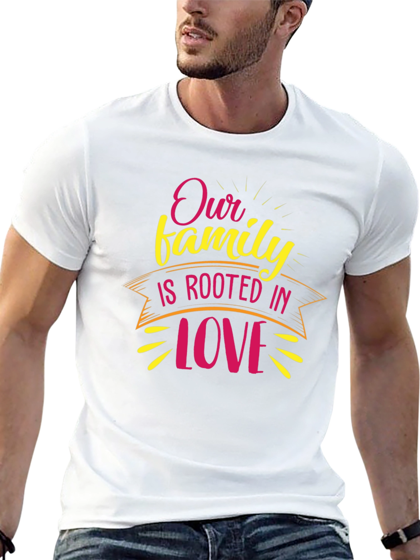 Family Love T-Shirt - Rooted in Love