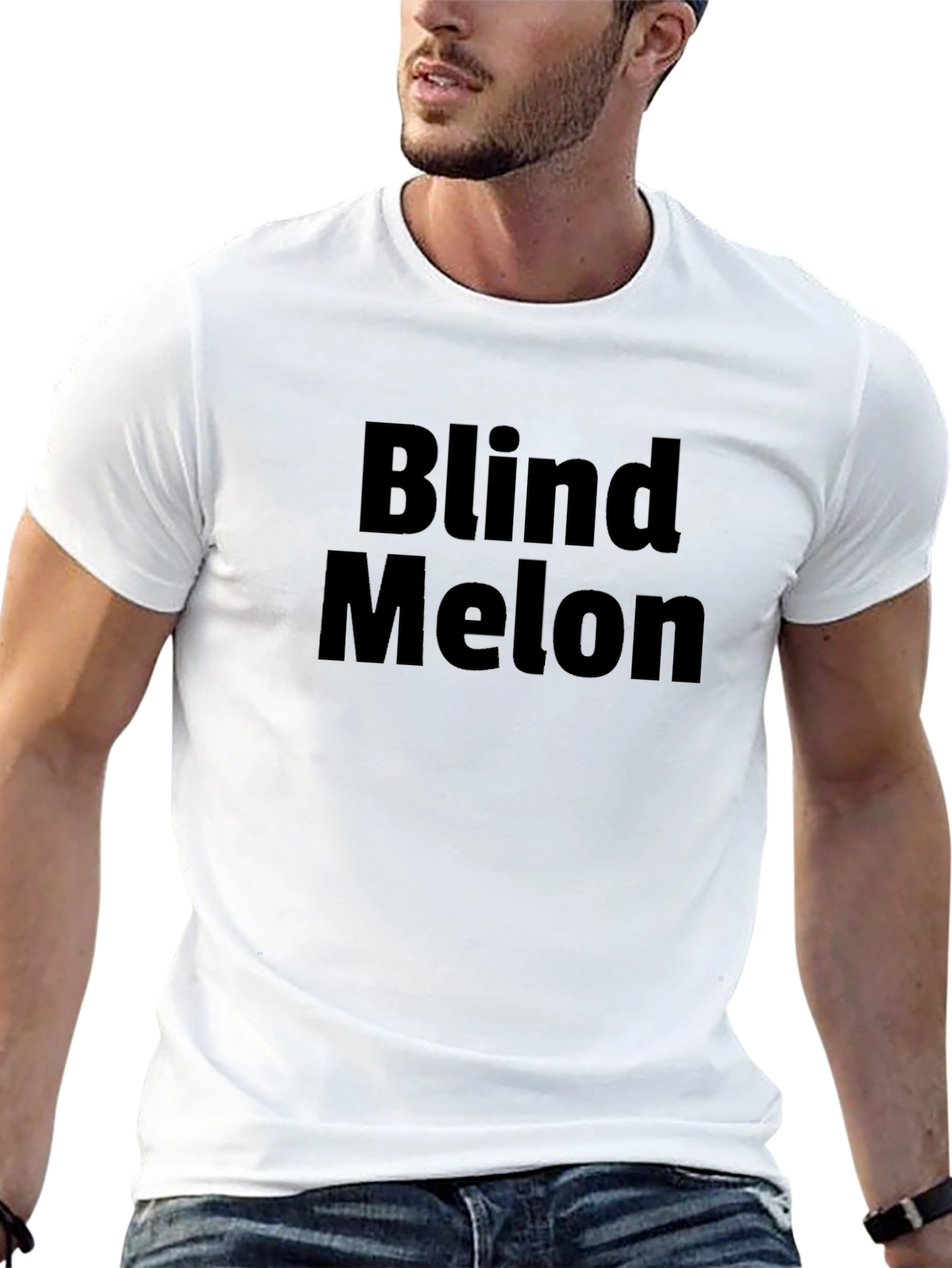 Blind Melon Graphic Tee - Black Cotton T-Shirt