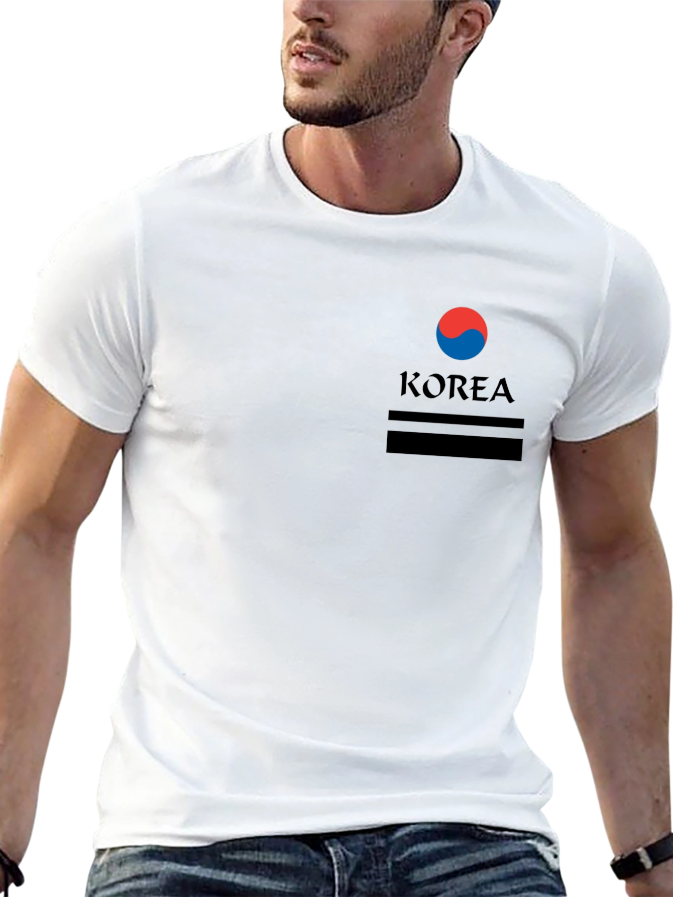 Korea Flag T-Shirt - Stylish National Pride Tee