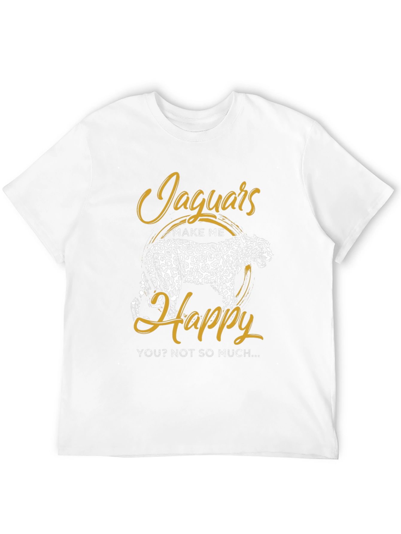 Jaguar Graphic Print Crew Neck T-Shirt