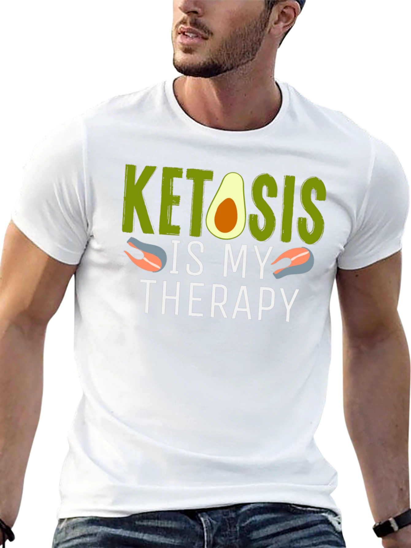 Ketosis is My Therapy Graphic Tee