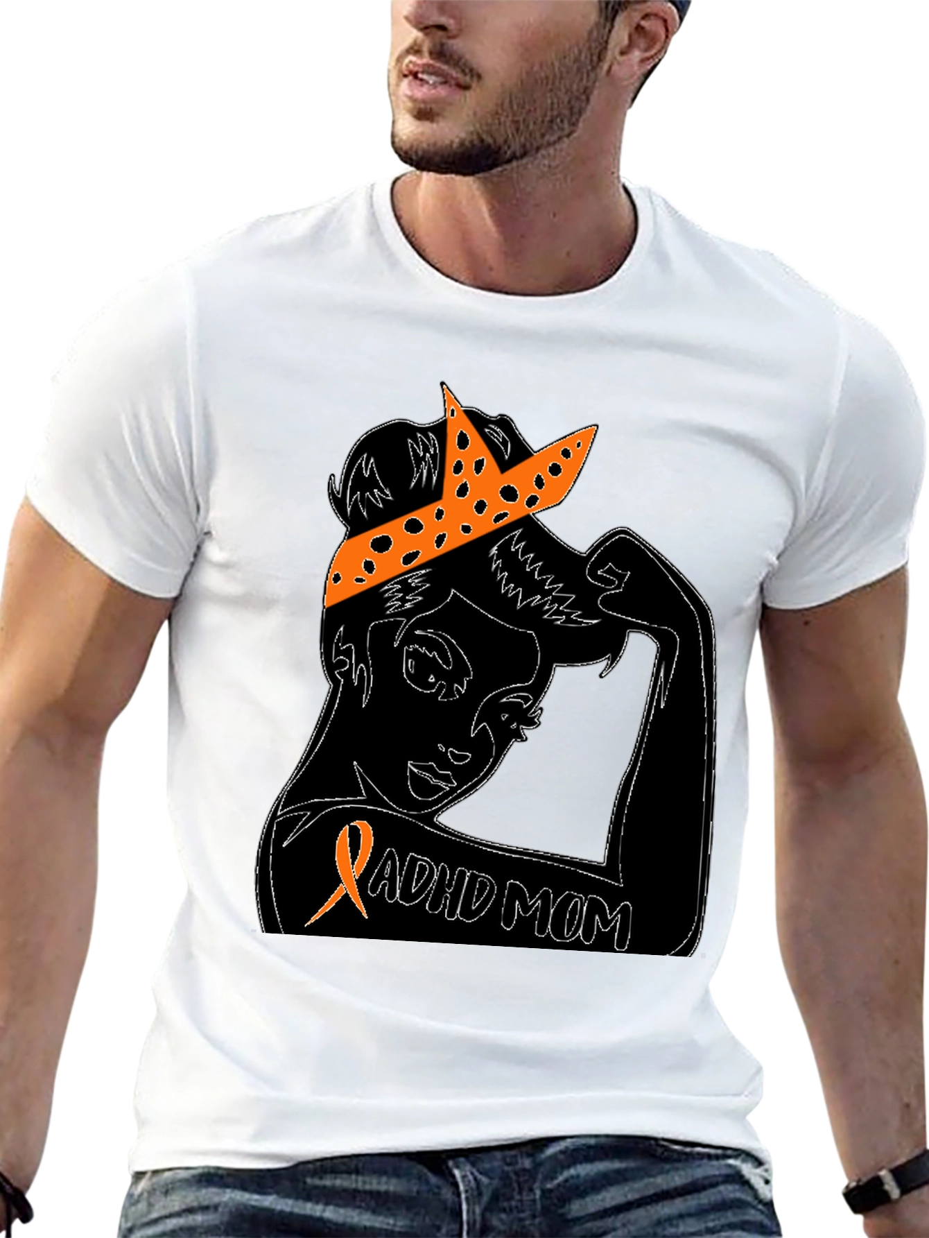 ADHD Mom T-Shirt - Strong Woman Tee