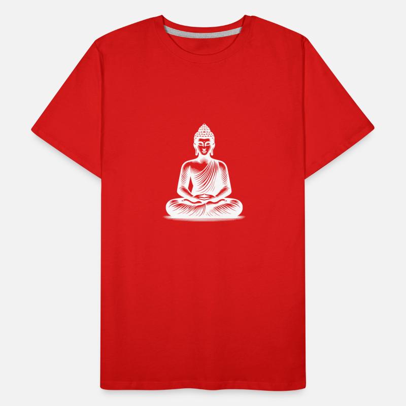 Yoga Buddha Enlightenment Meditation Tattoo Style