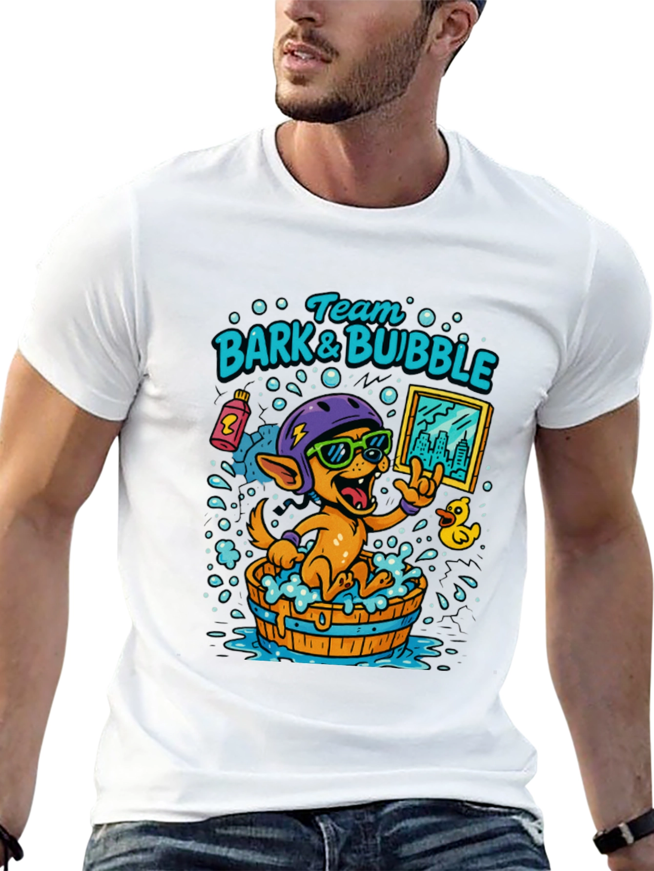 Team Bark & Bubble T-Shirt