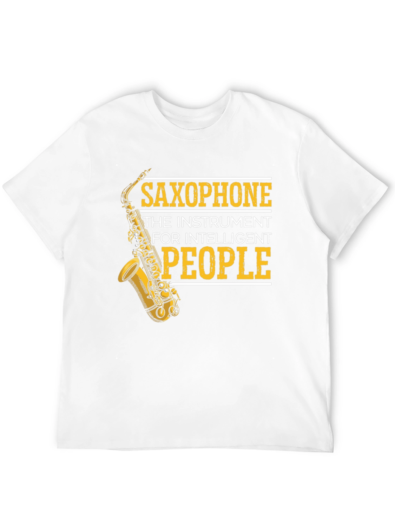 Saxophone Intelligent People T-Shirt