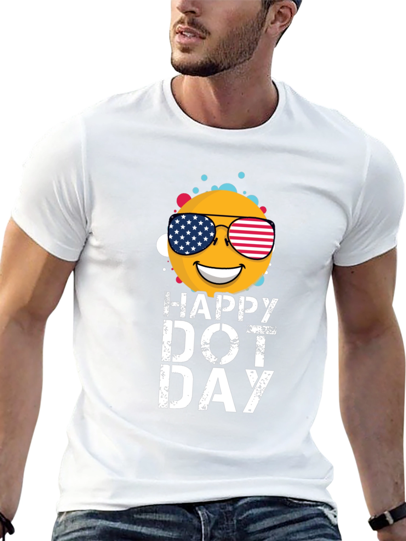 Happy Dot Day Graphic T-Shirt